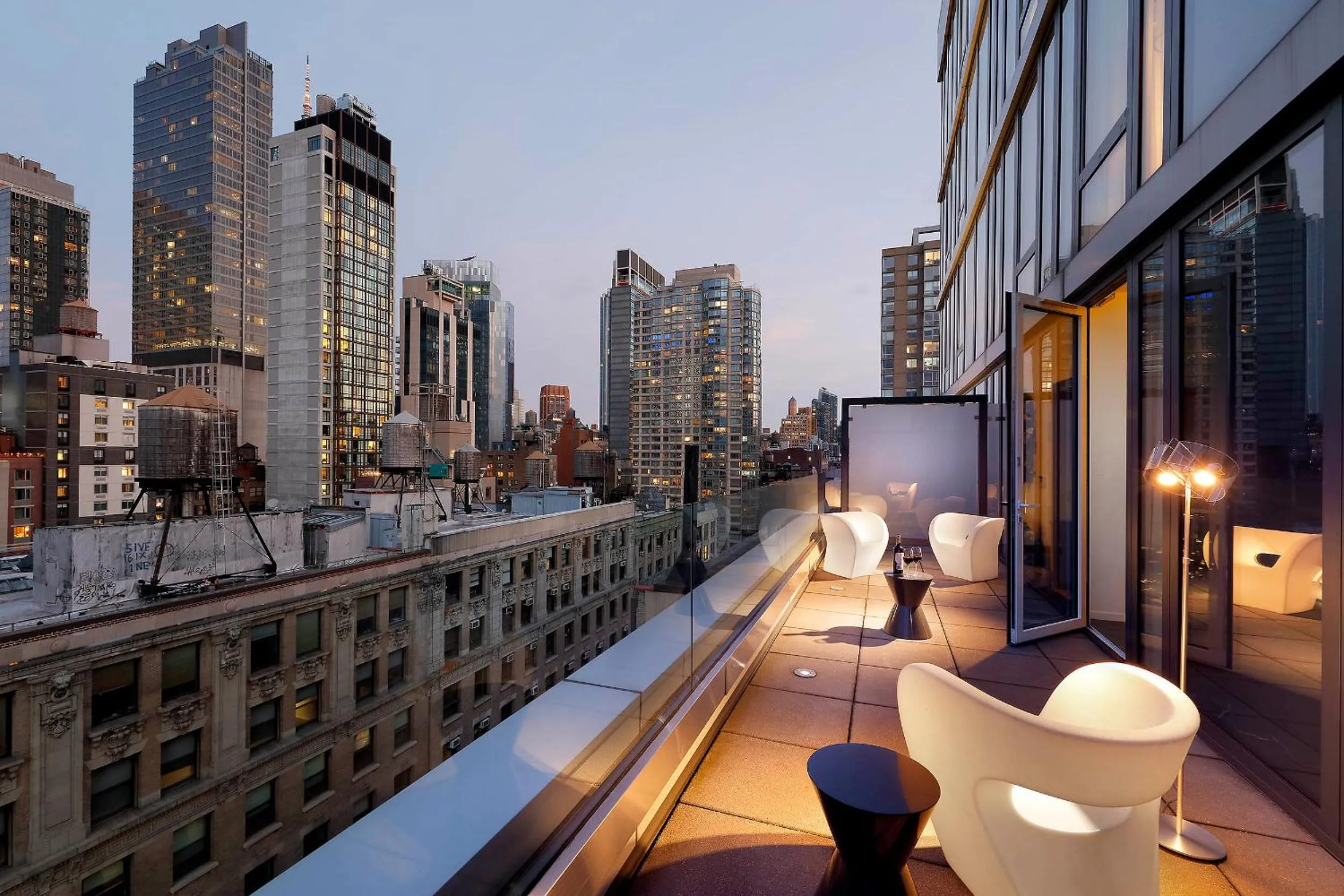 Balcony/Terrace in INNSiDE by Meliá New York Nomad