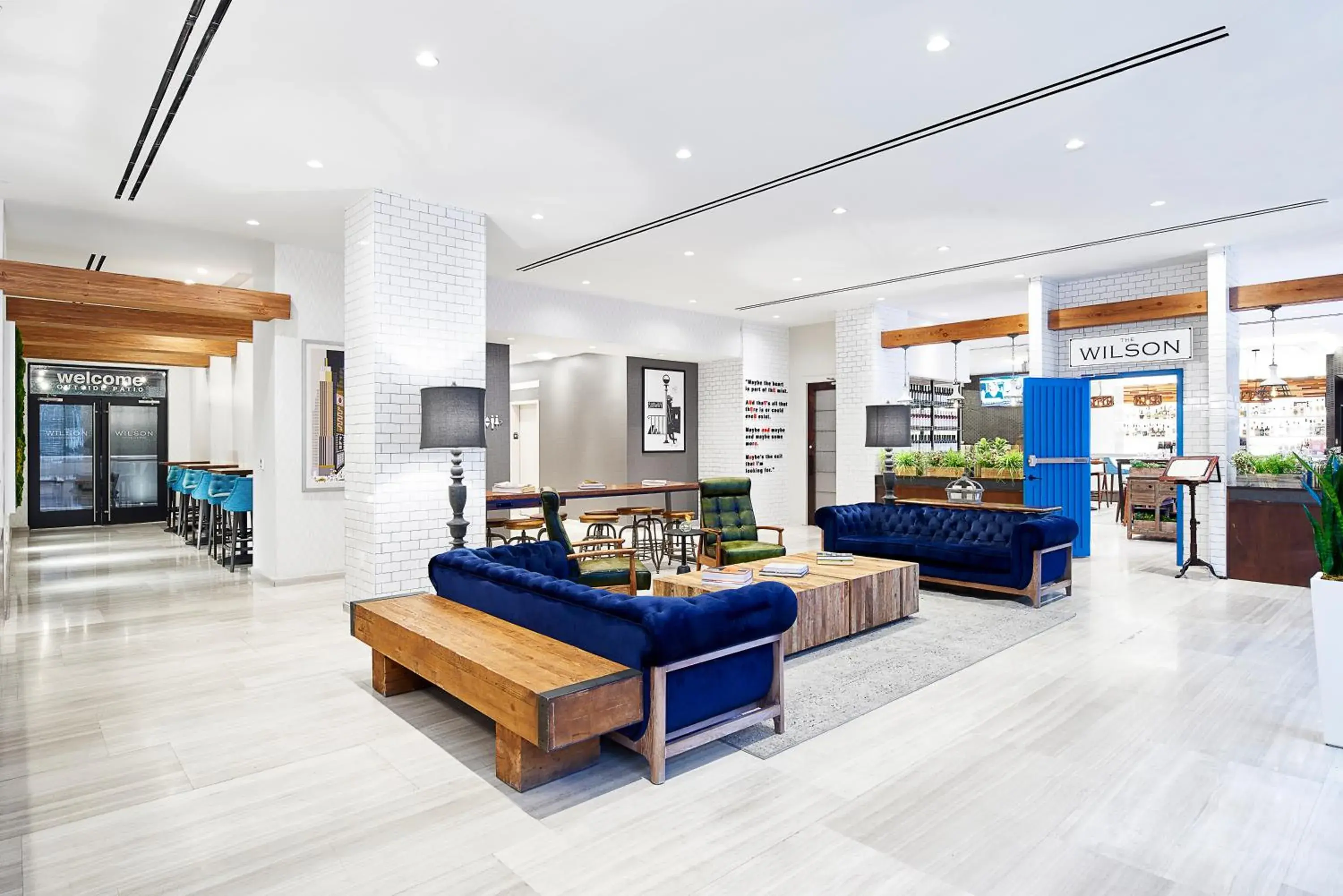 Lobby or reception in INNSiDE by Meliá New York Nomad Lobby or reception in INNSiDE by Meliá New York Nomad