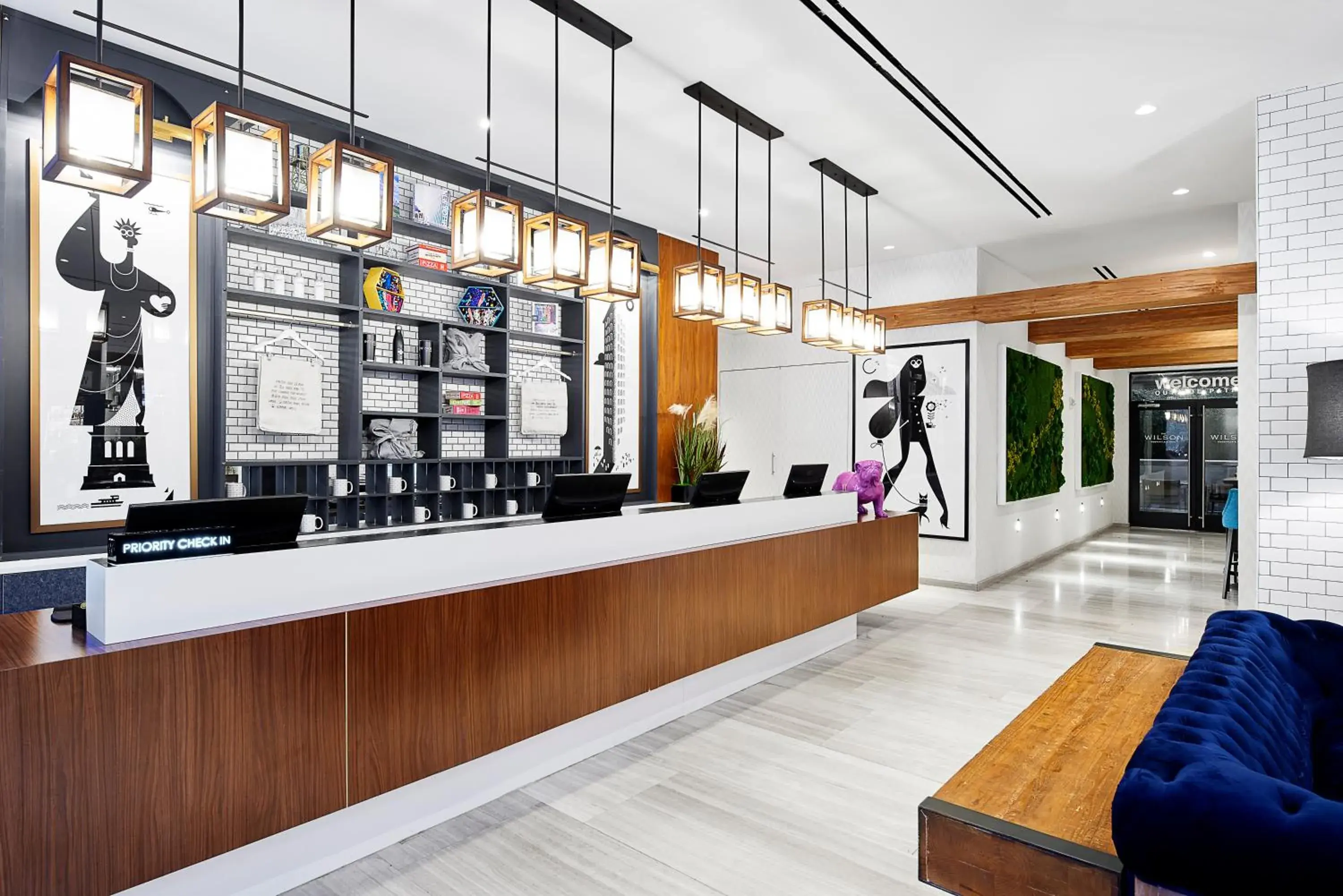 Lobby or reception in INNSiDE by Meliá New York Nomad Lobby or reception in INNSiDE by Meliá New York Nomad
