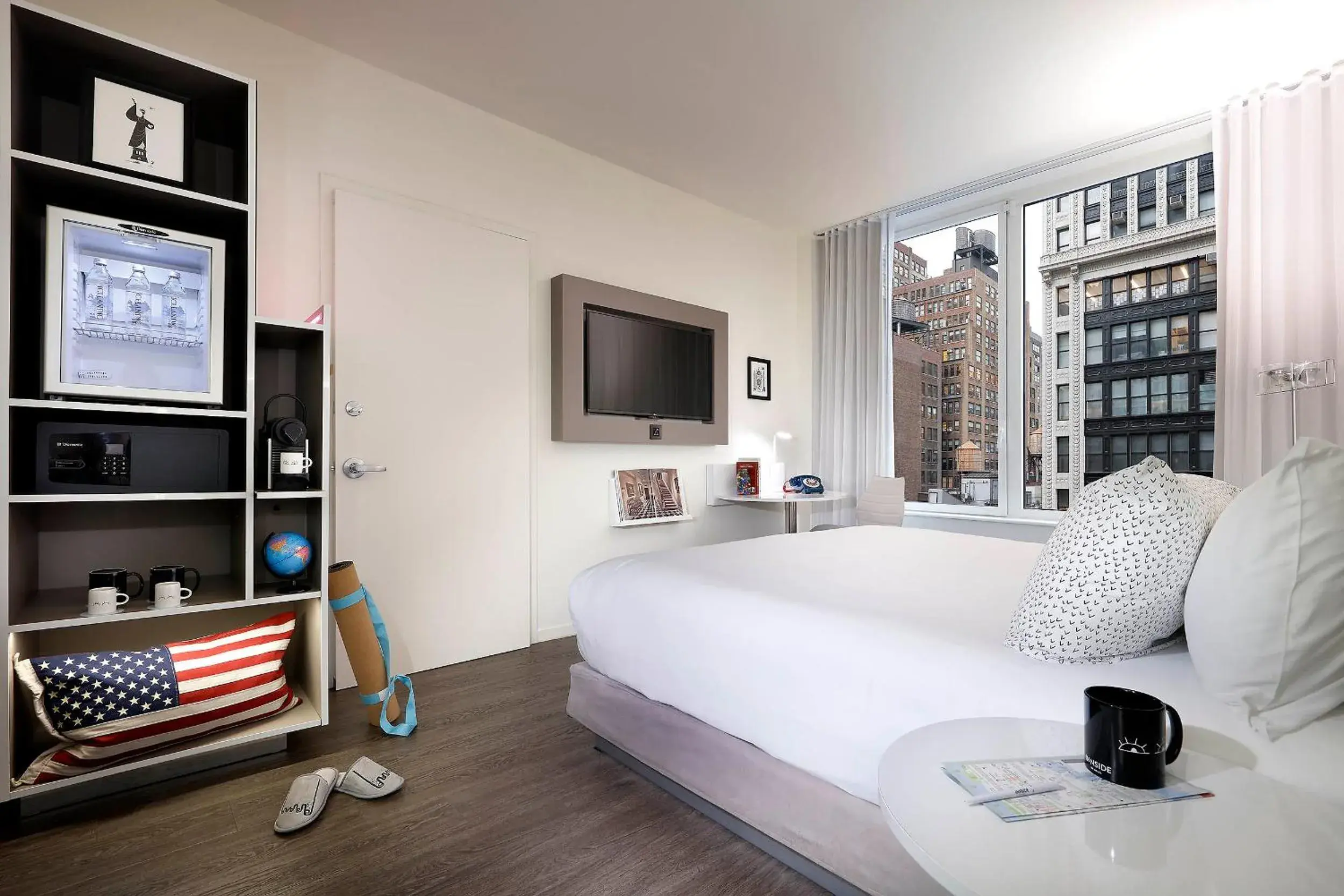 Bedroom, Bed in INNSiDE by Meliá New York Nomad Bedroom, Bed in INNSiDE by Meliá New York Nomad