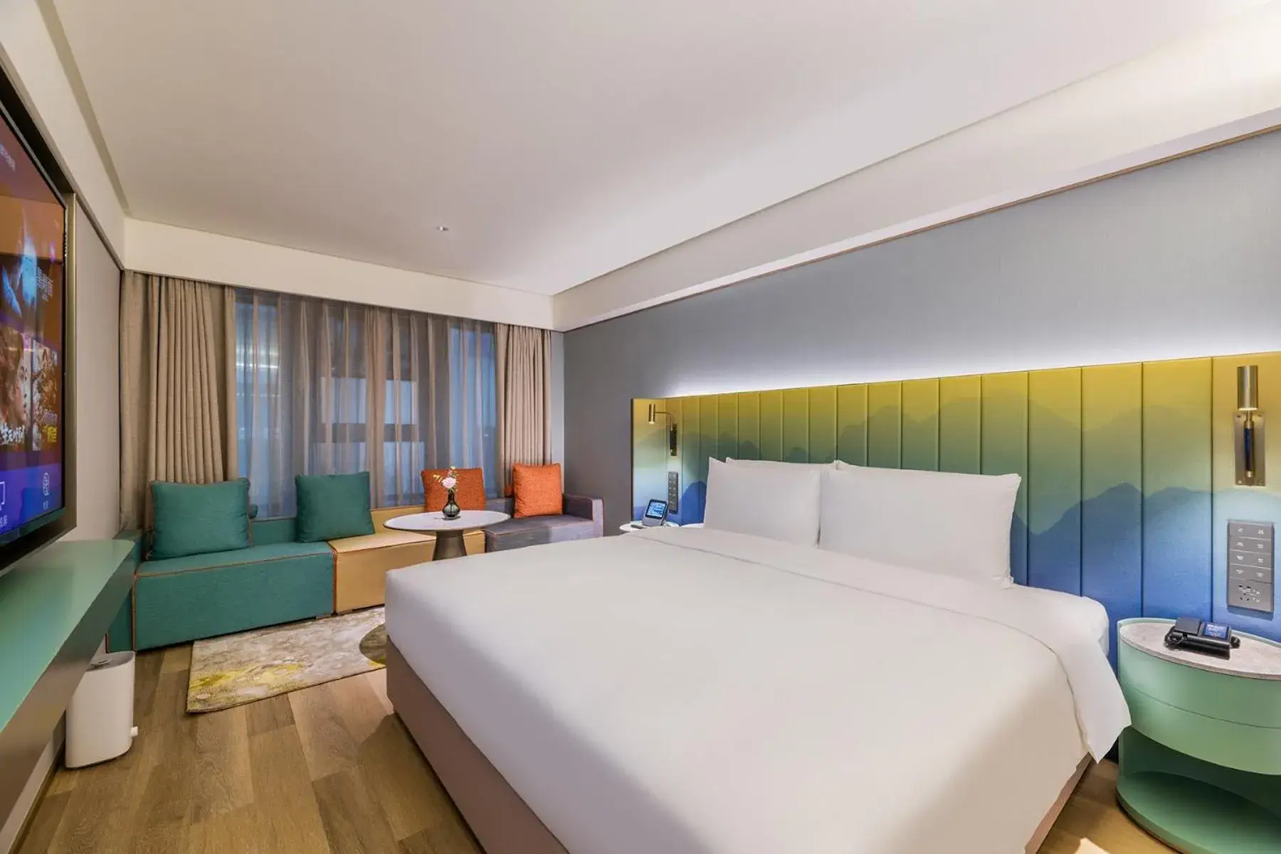 Superior Double Room in Manxin Hotel, South Gate of Xi'an Bell Tower Superior Double Room in Manxin Hotel, South Gate of Xi'an Bell Tower