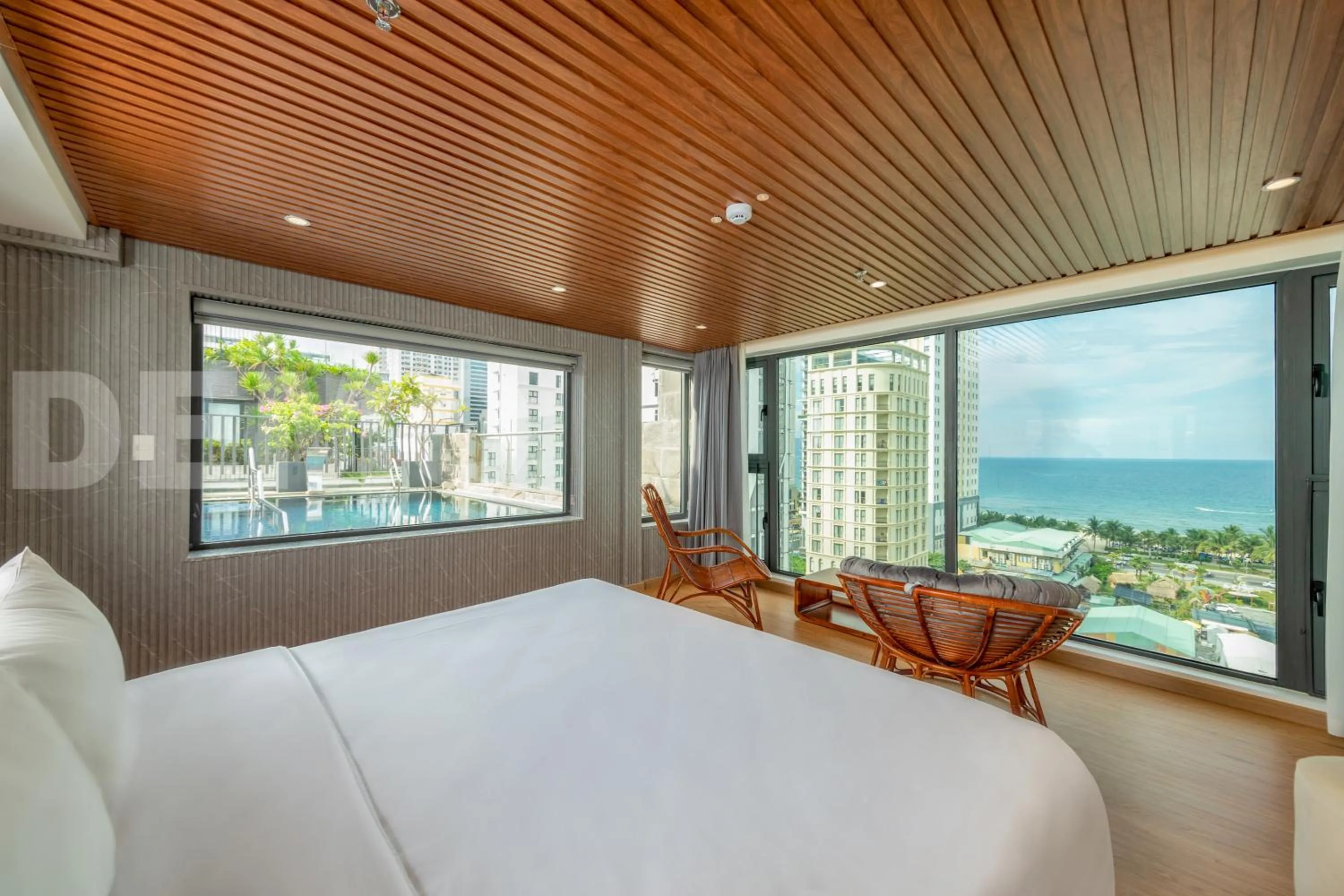 Bed in Taian Hotel & Apartment