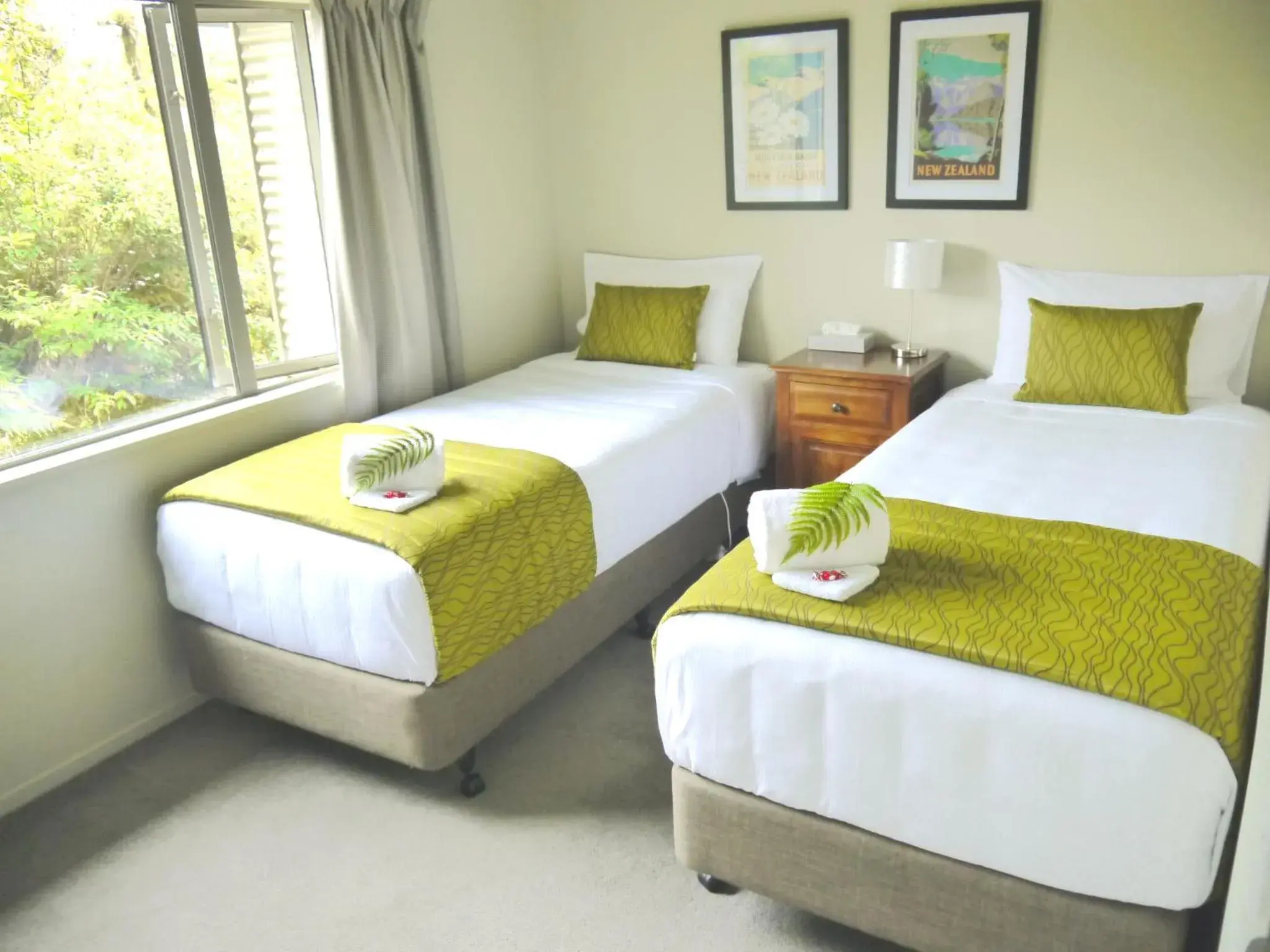 Bedroom, Bed in Franz Josef Treetops Bedroom, Bed in Franz Josef Treetops