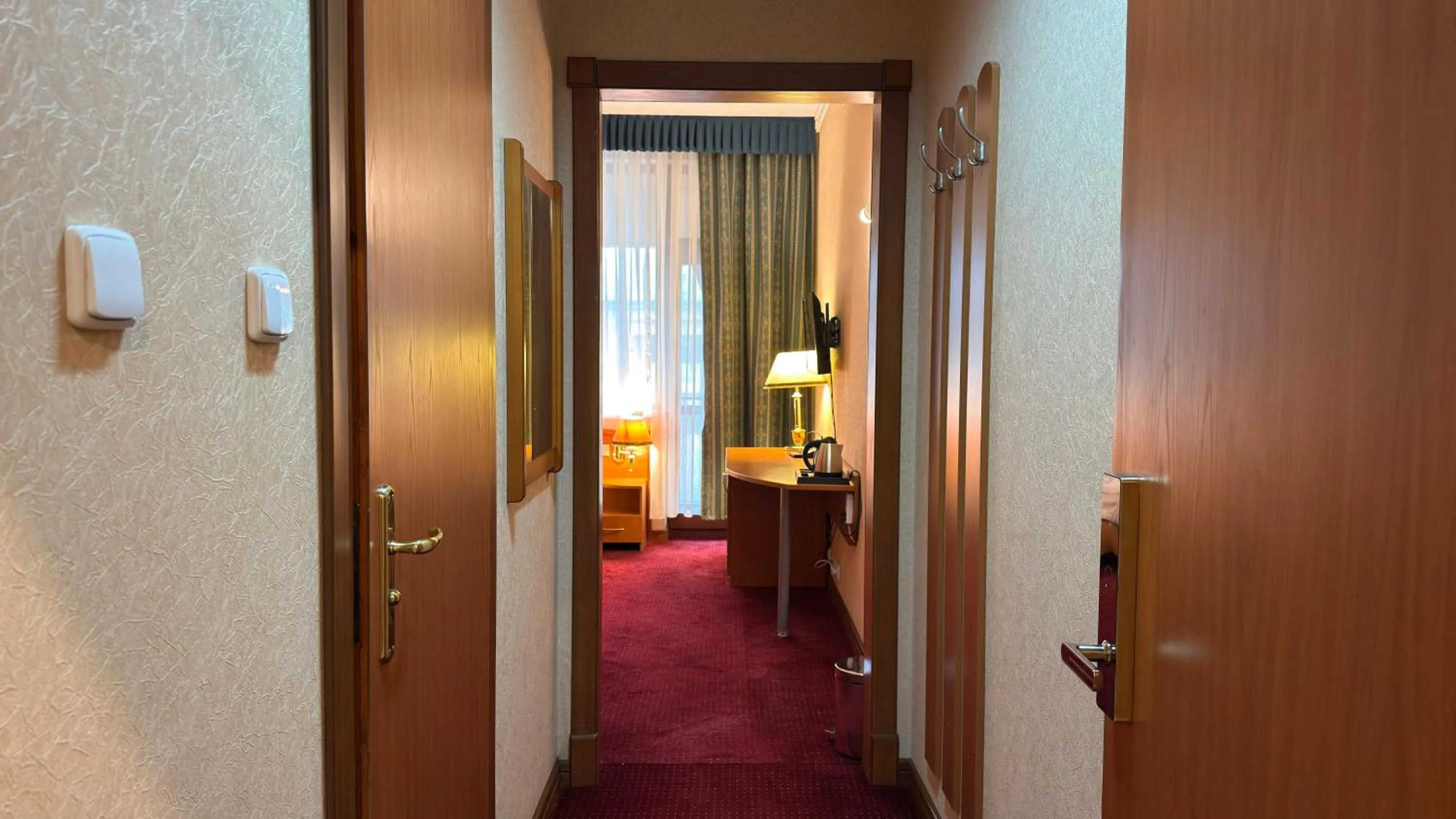 Bed in Khorezm Palace Hotel