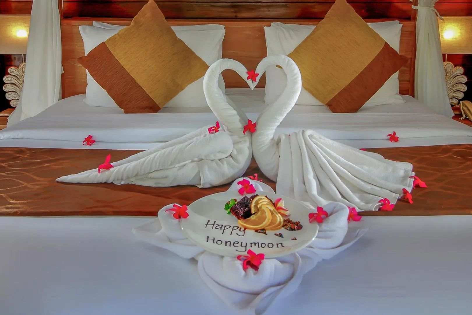 Bedroom, Bed in d'Nusa Beach Club and Resort