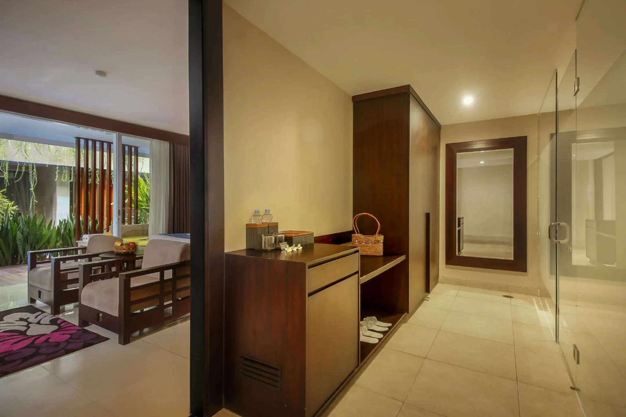 Property building in d'Nusa Beach Club and Resort