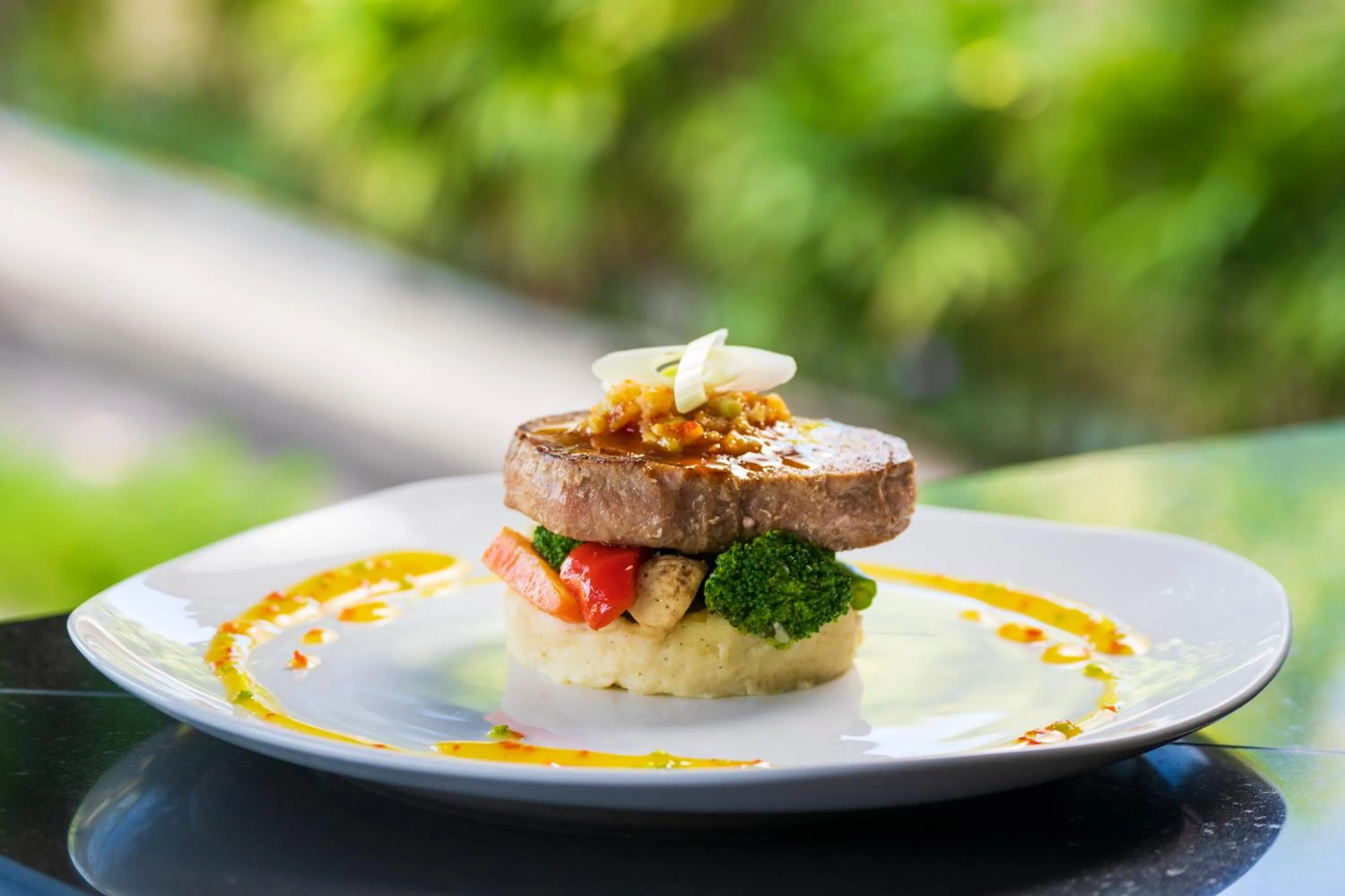 Lunch in d'Nusa Beach Club and Resort