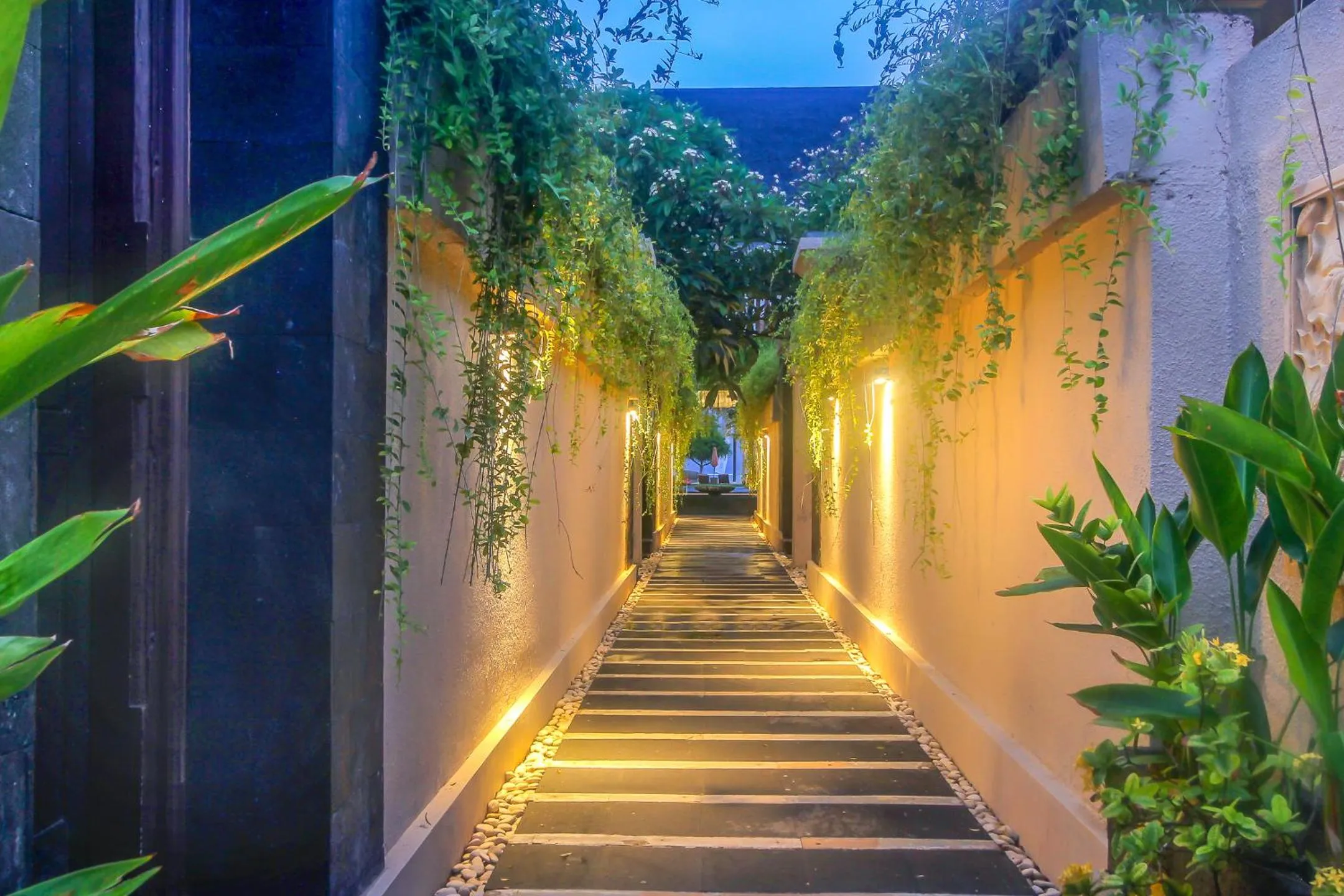 Property building in d'Nusa Beach Club and Resort