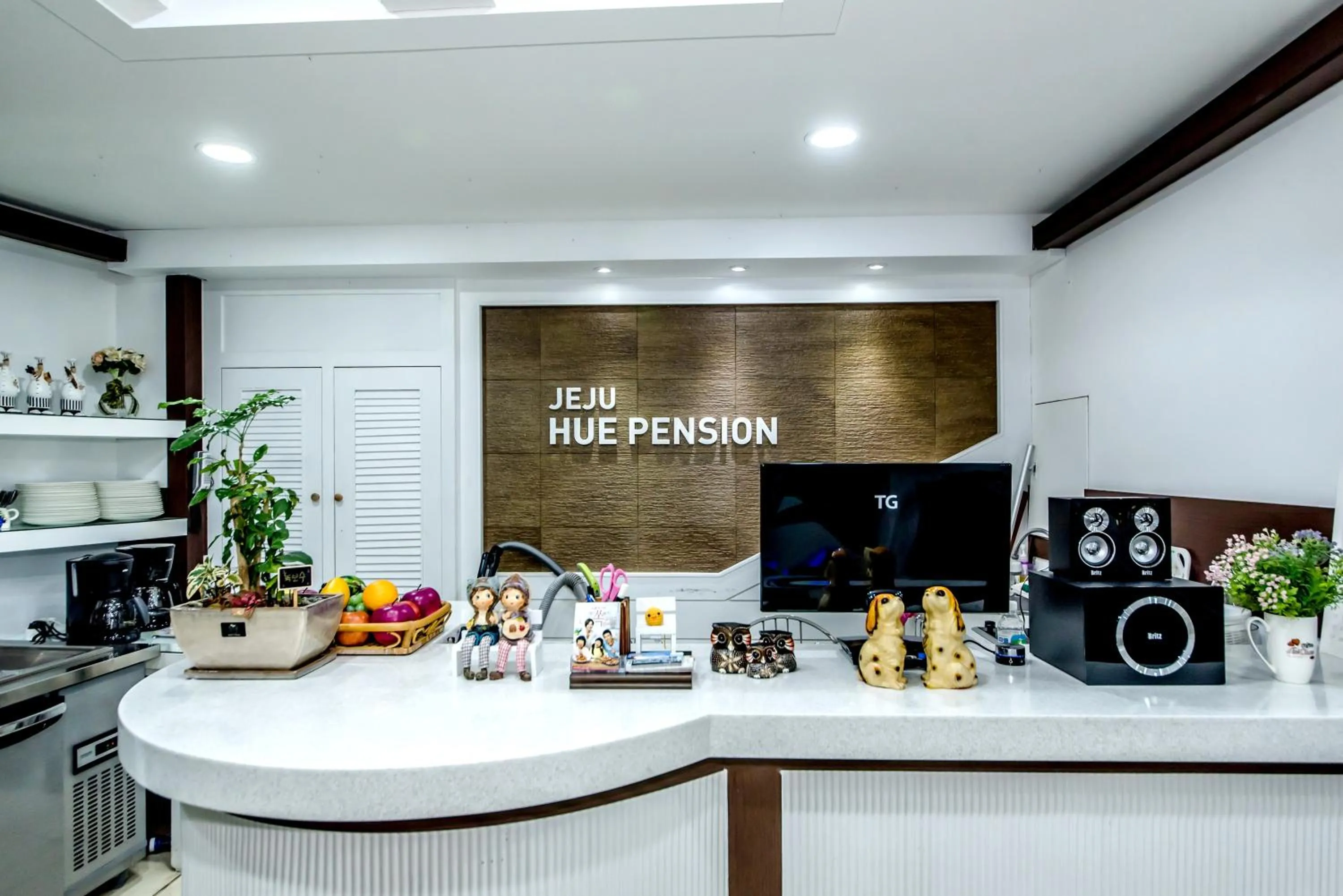 Lobby or reception in Jeju Hue Pension