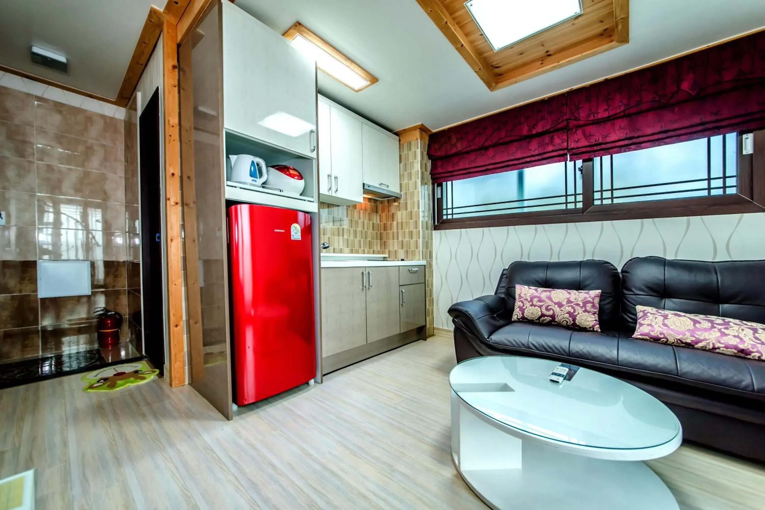 Living room in Jeju Hue Pension Living room in Jeju Hue Pension