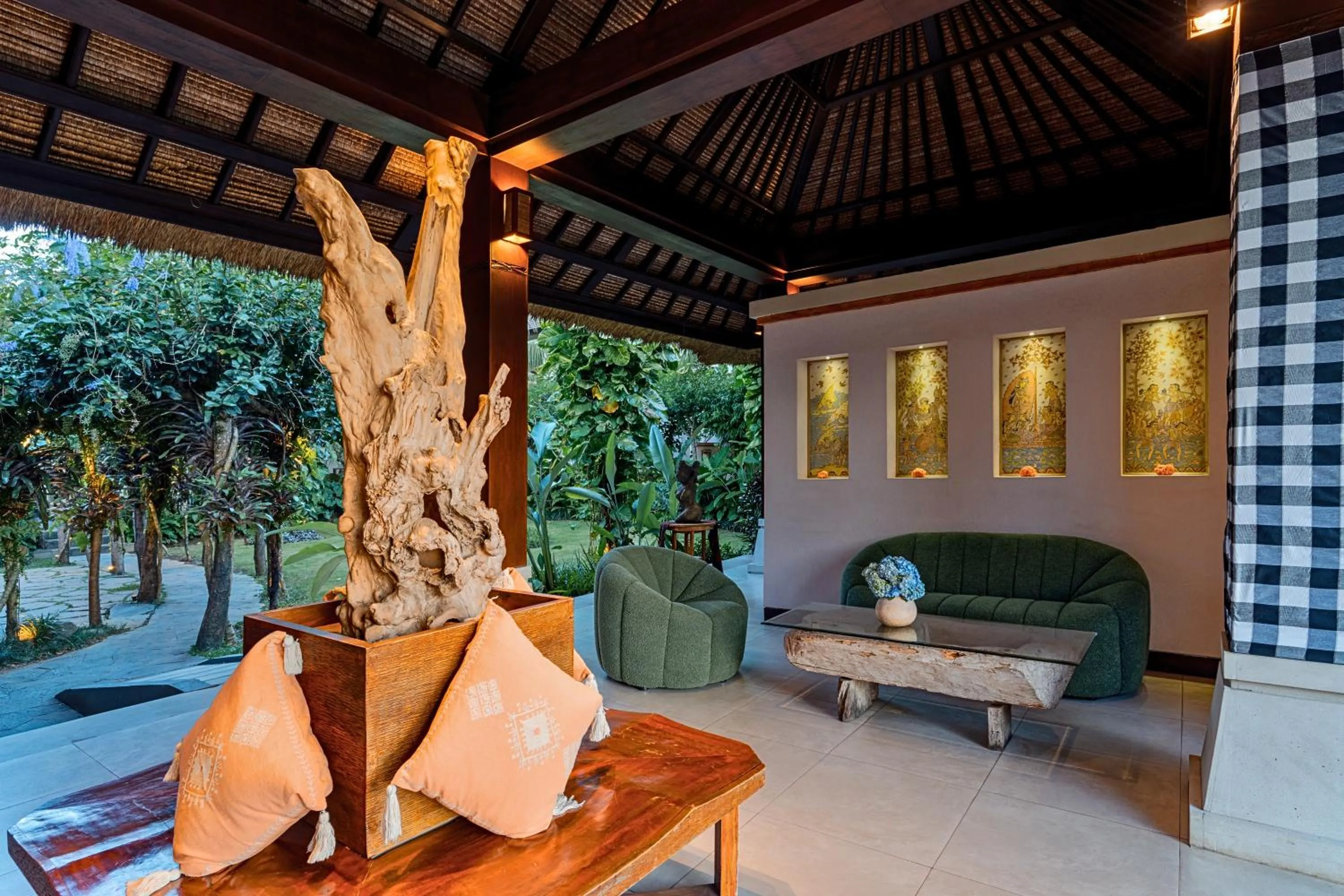 Lobby or reception in Radha Phala Resort & Spa