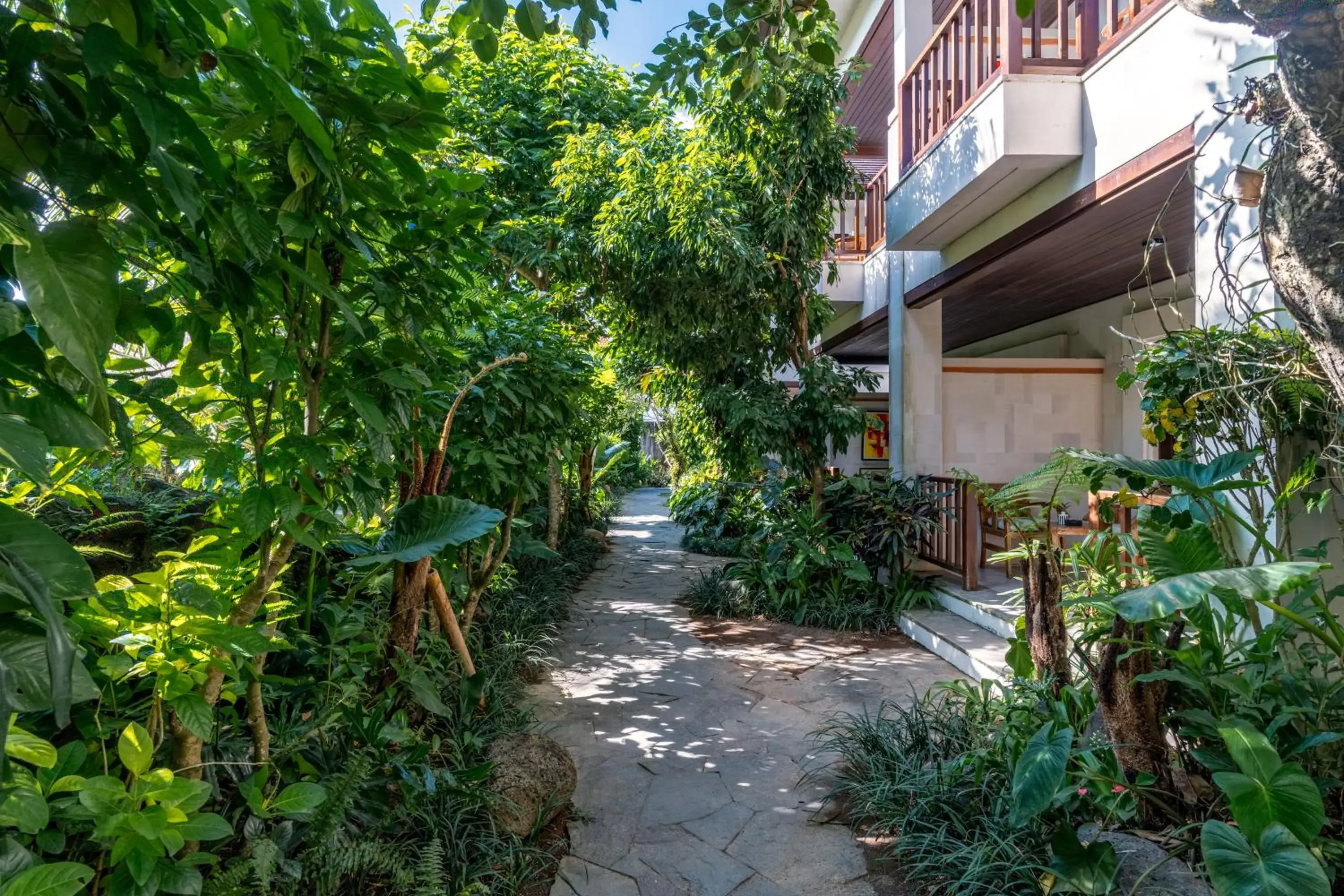 Garden view in Radha Phala Resort & Spa Garden view in Radha Phala Resort & Spa