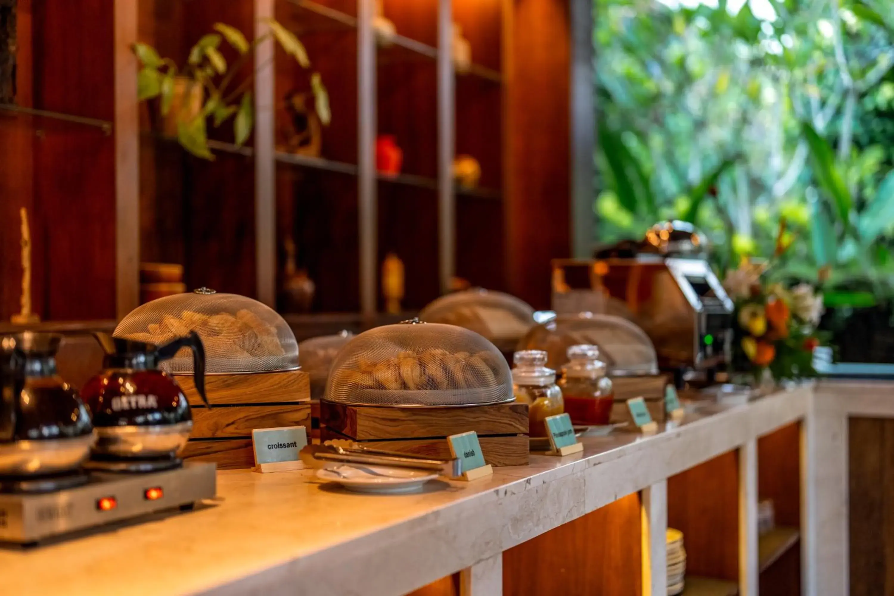 Breakfast in Radha Phala Resort & Spa Breakfast in Radha Phala Resort & Spa