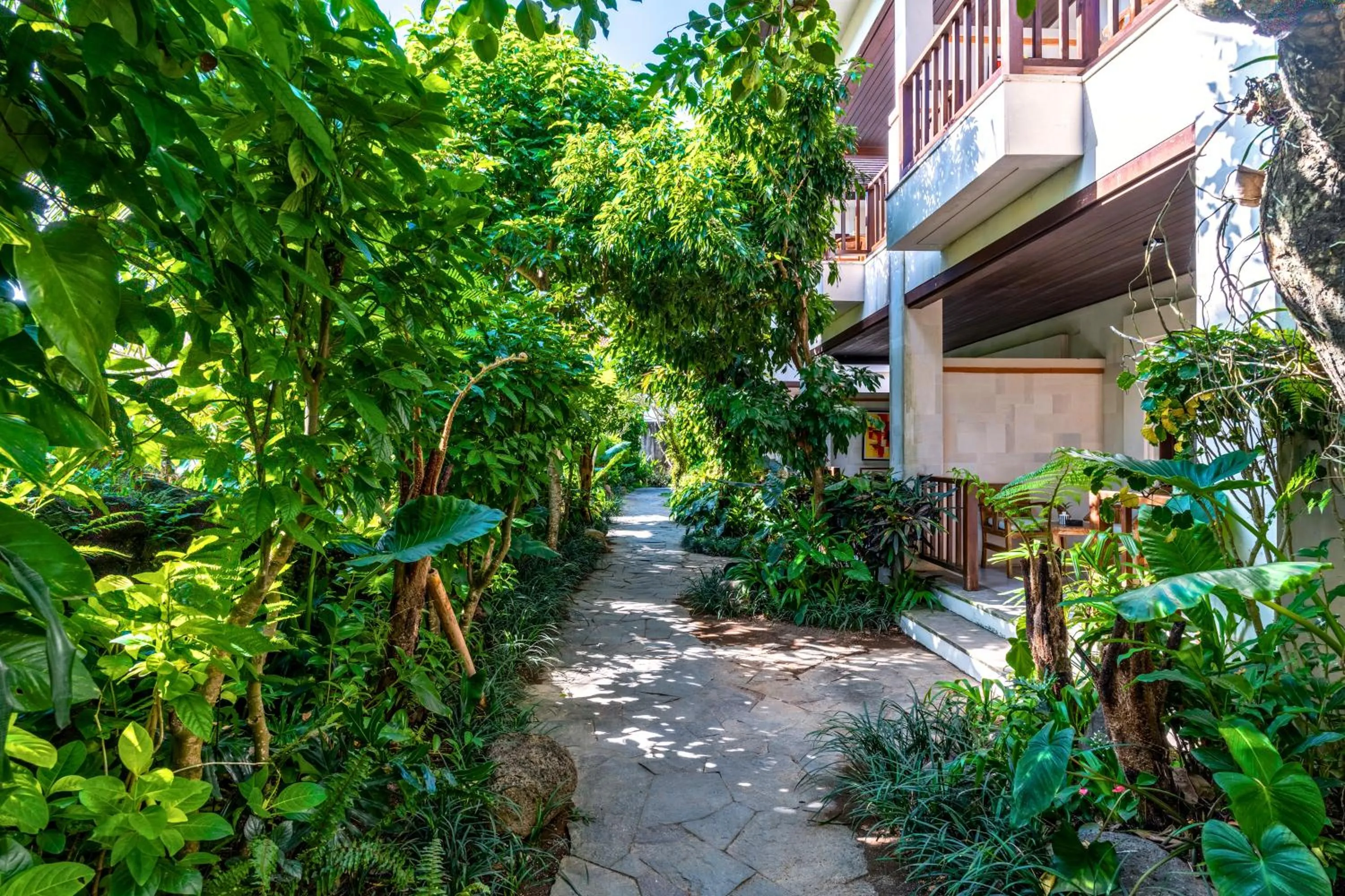 Garden in Radha Phala Resort & Spa