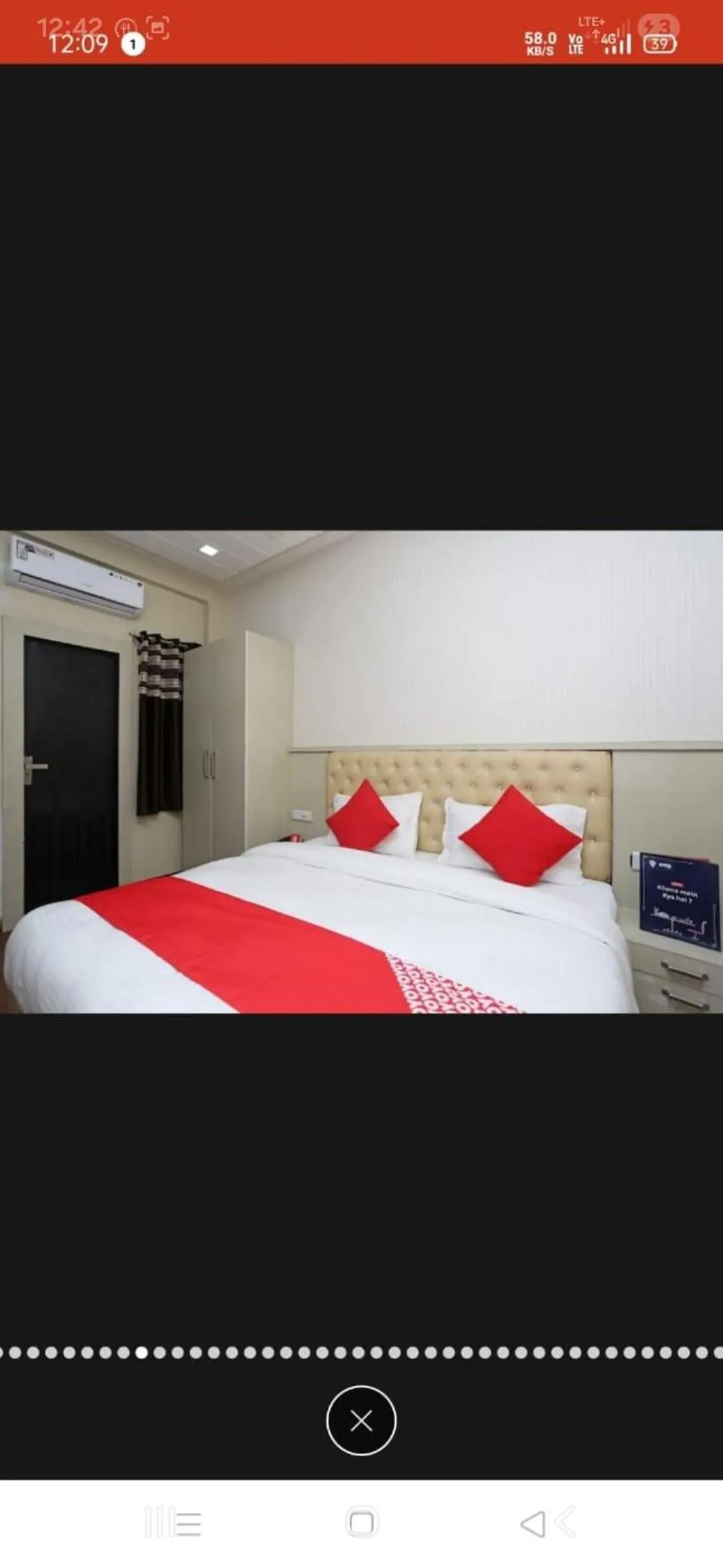 Bed in Rajrani hotel