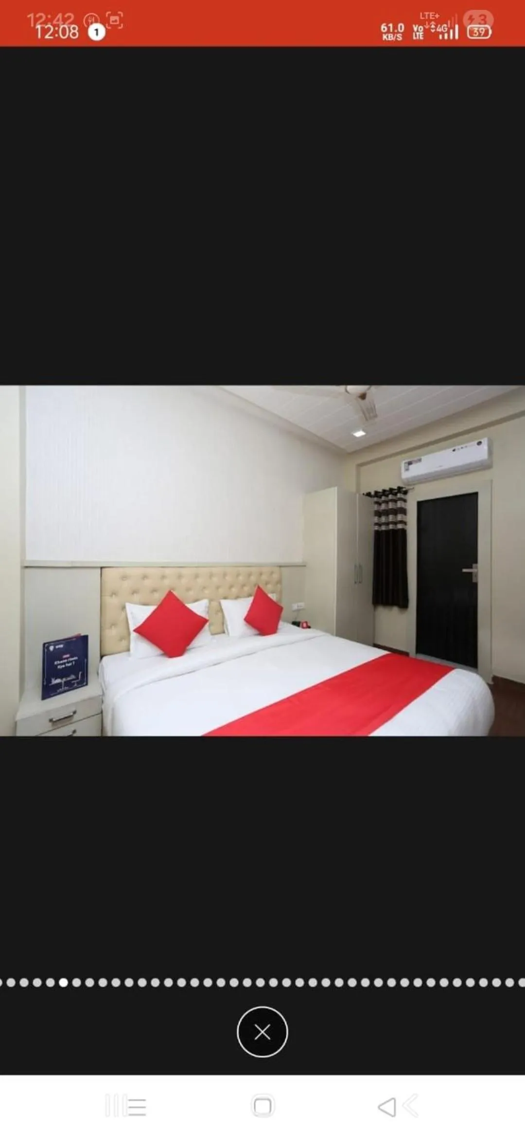 Bed in Rajrani hotel