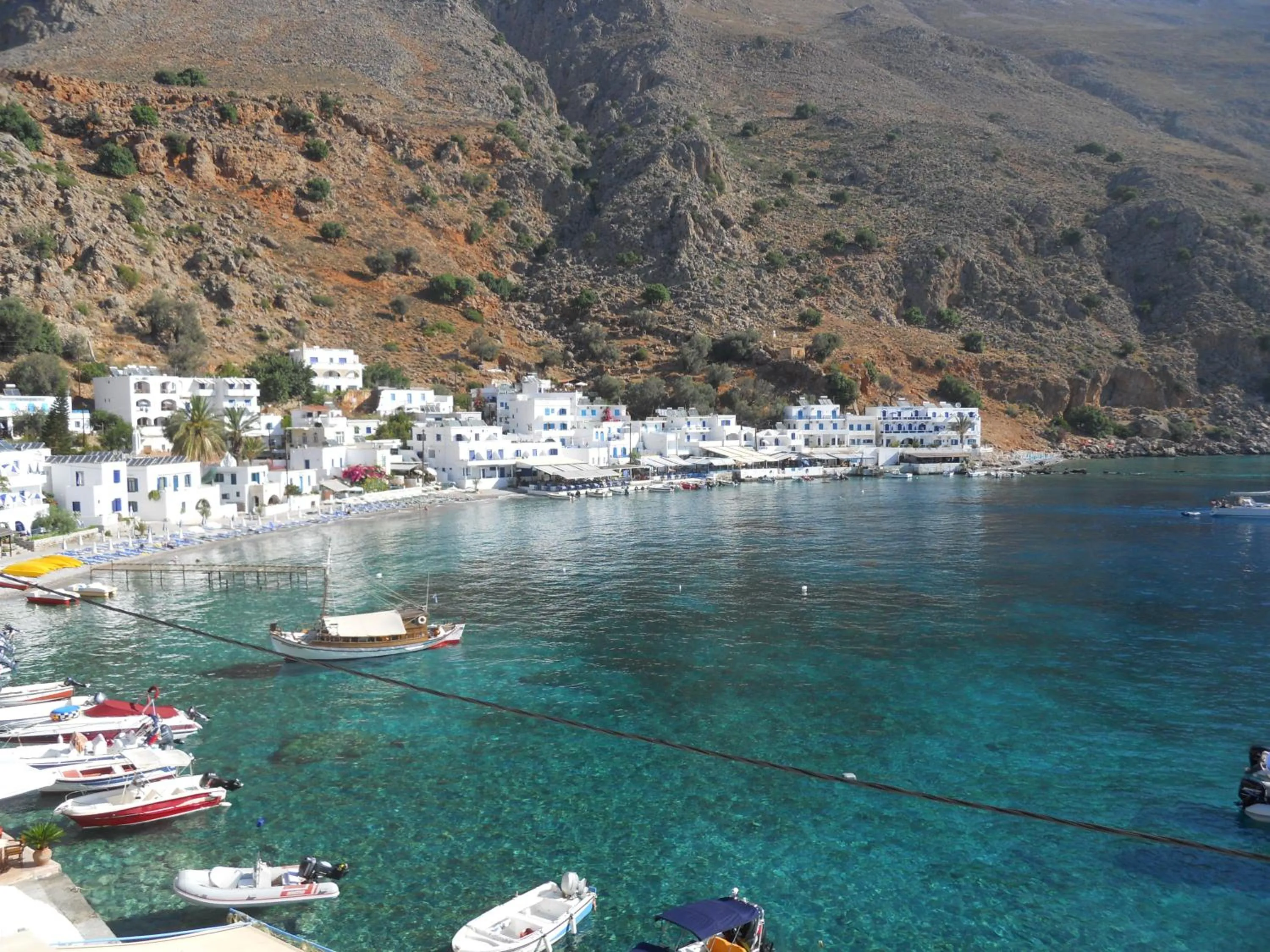 Balcony/Terrace in Daskalogiannis Hotel