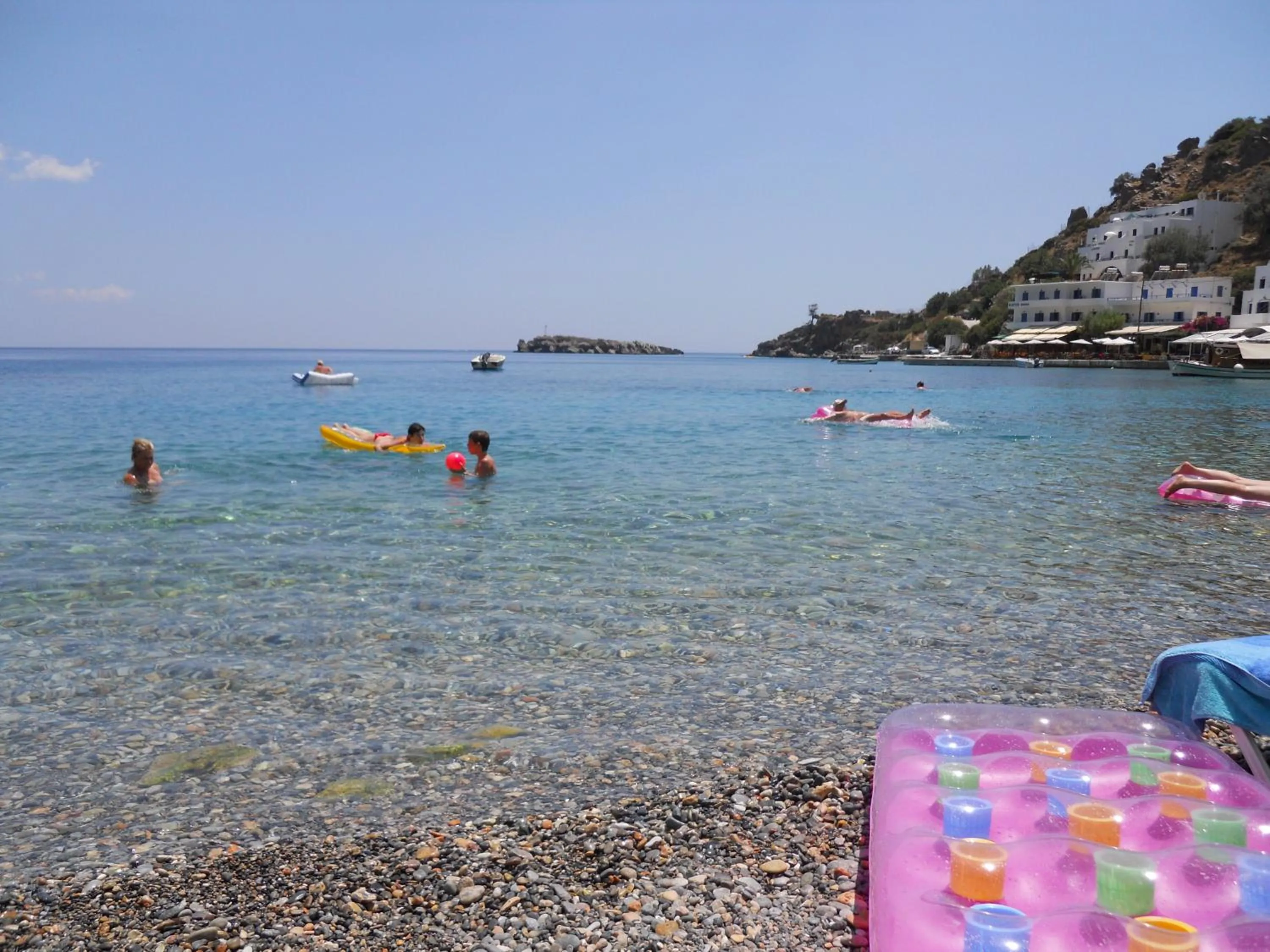 Beach in Daskalogiannis Hotel