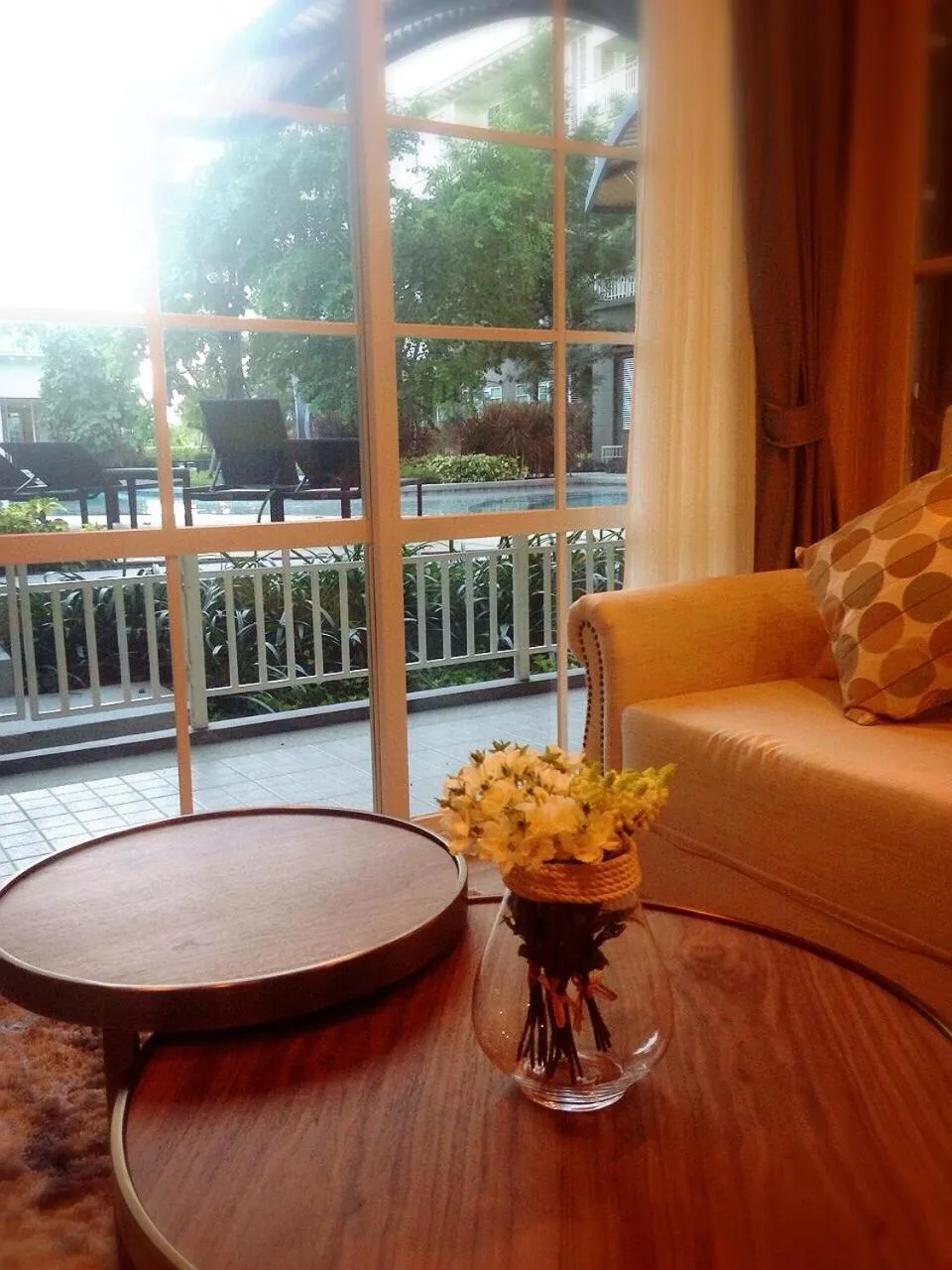 Living room in Pool Access Autumn Hua Hin