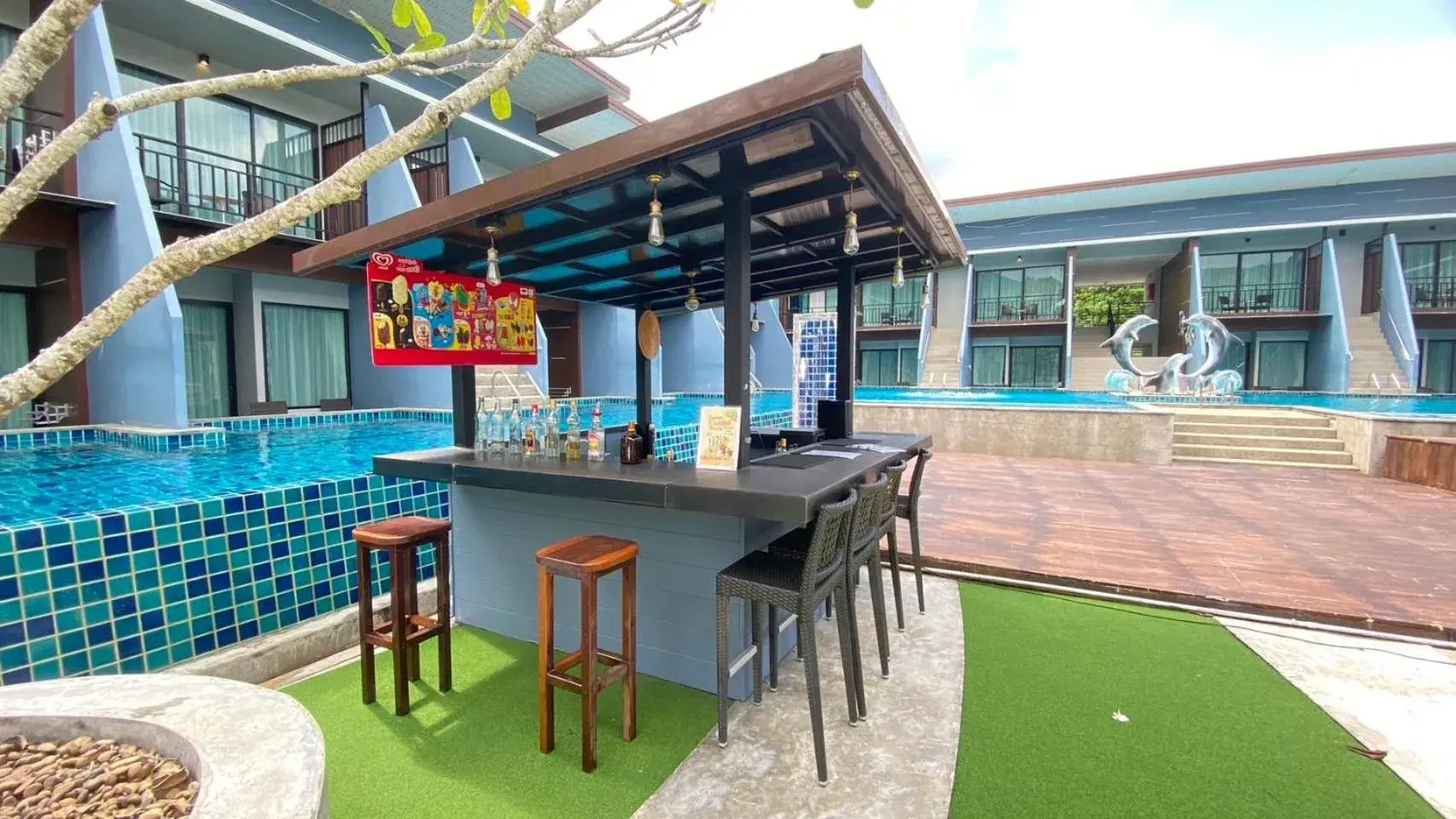 Lounge or bar in The Phu Beach Hotel - SHA Plus Lounge or bar in The Phu Beach Hotel - SHA Plus