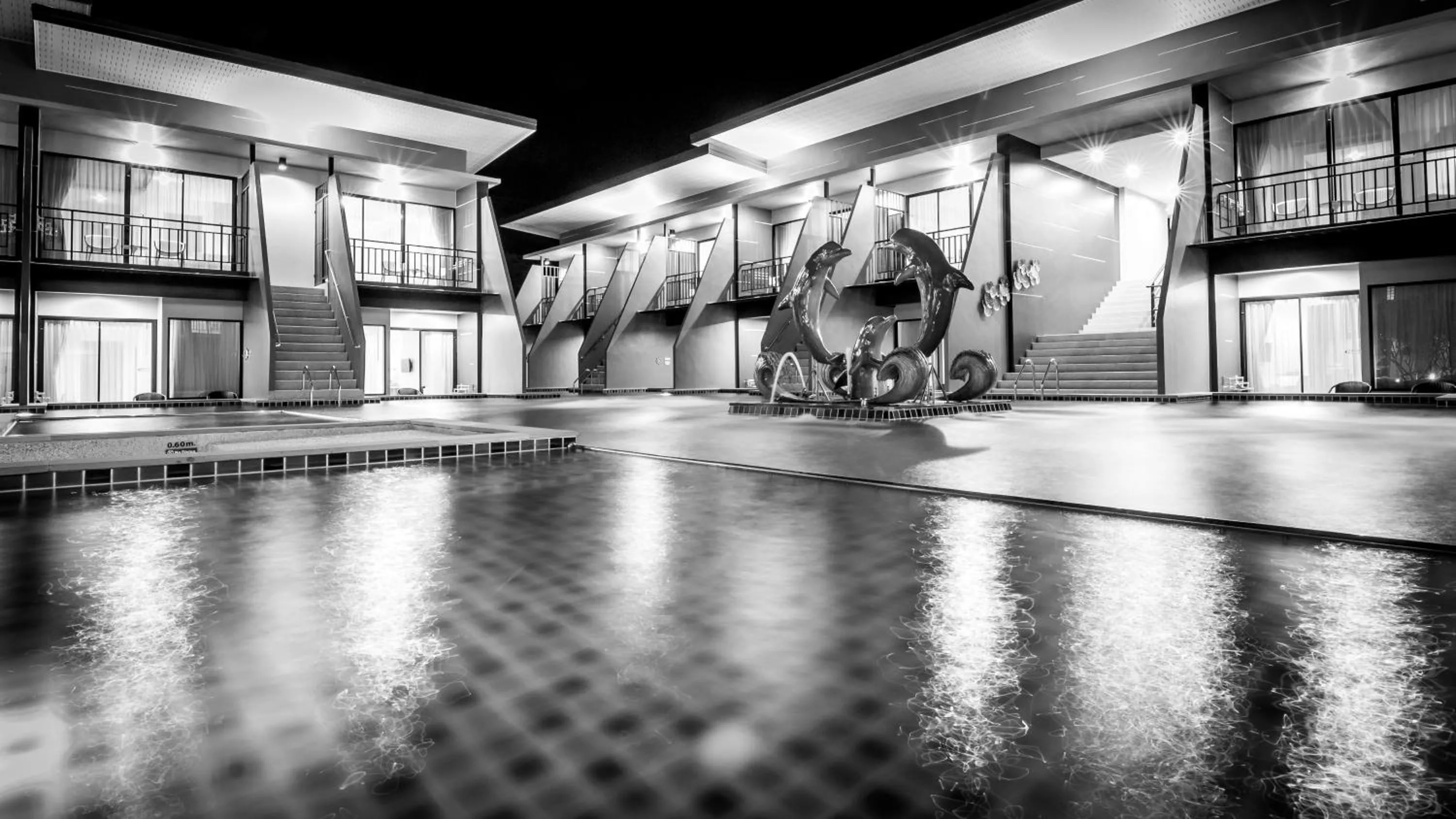 Pool view in The Phu Beach Hotel - SHA Plus