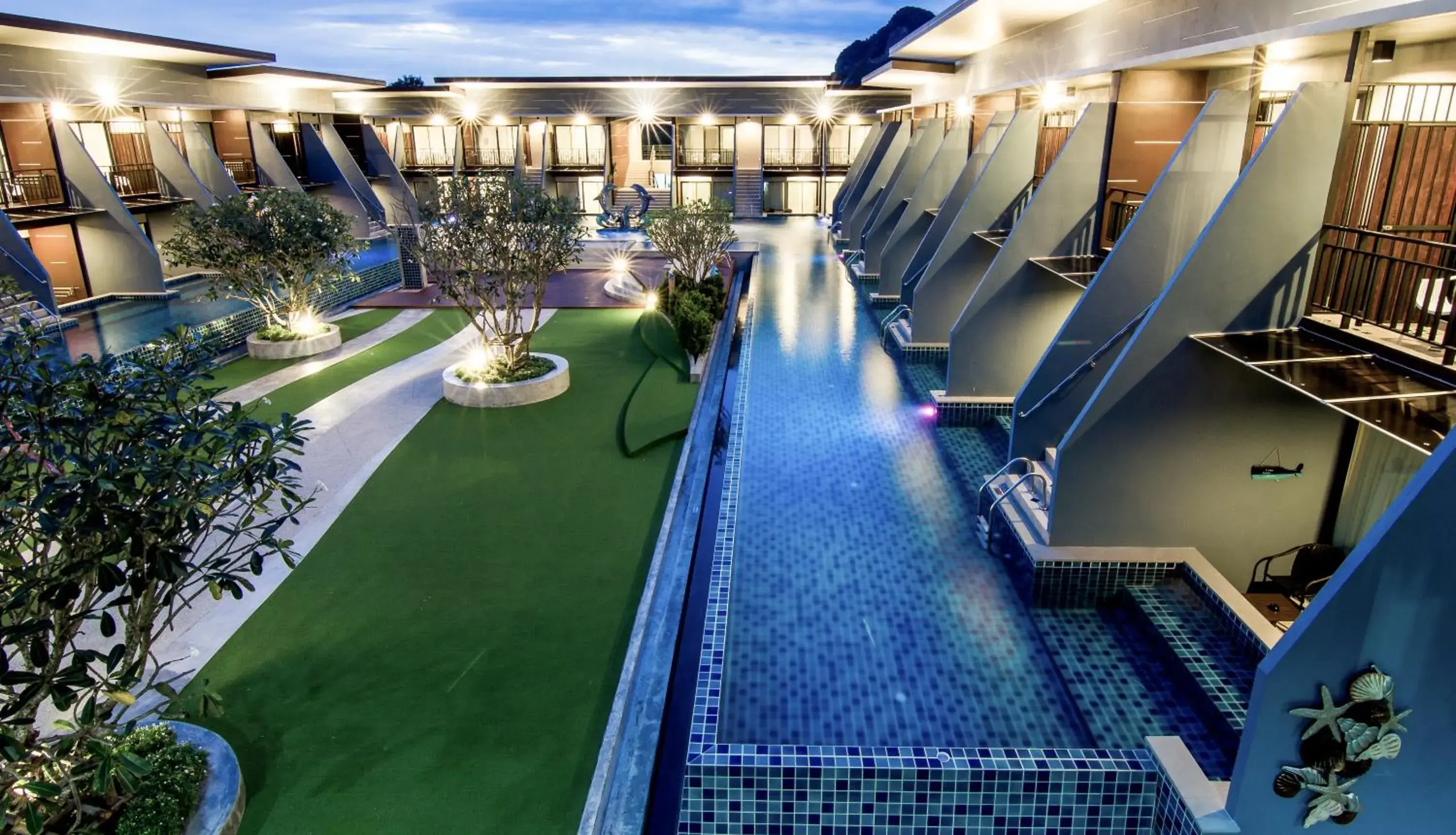 Bird's eye view in The Phu Beach Hotel - SHA Plus Bird's eye view in The Phu Beach Hotel - SHA Plus