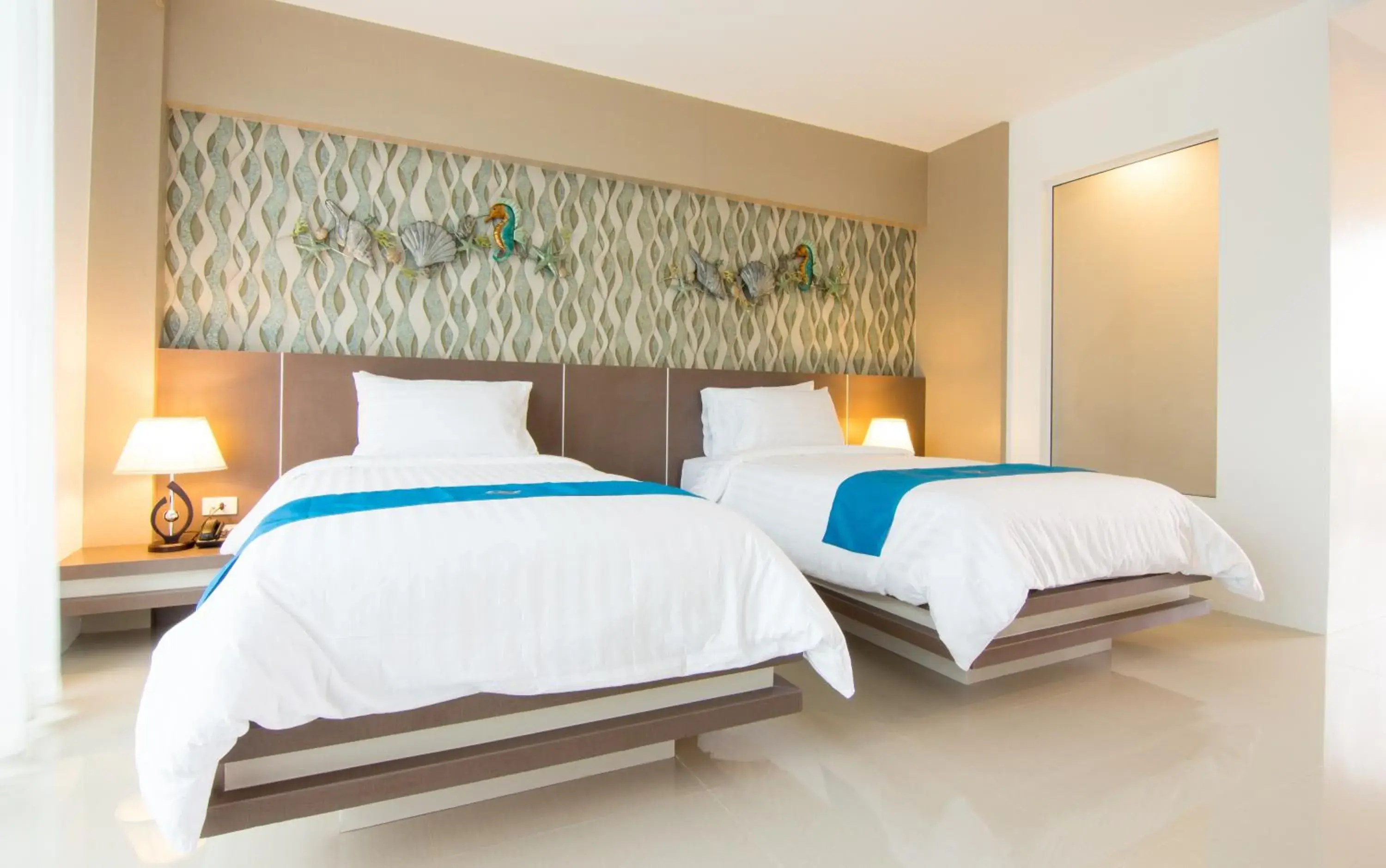 Photo of the whole room, Bed in The Phu Beach Hotel - SHA Plus Photo of the whole room, Bed in The Phu Beach Hotel - SHA Plus