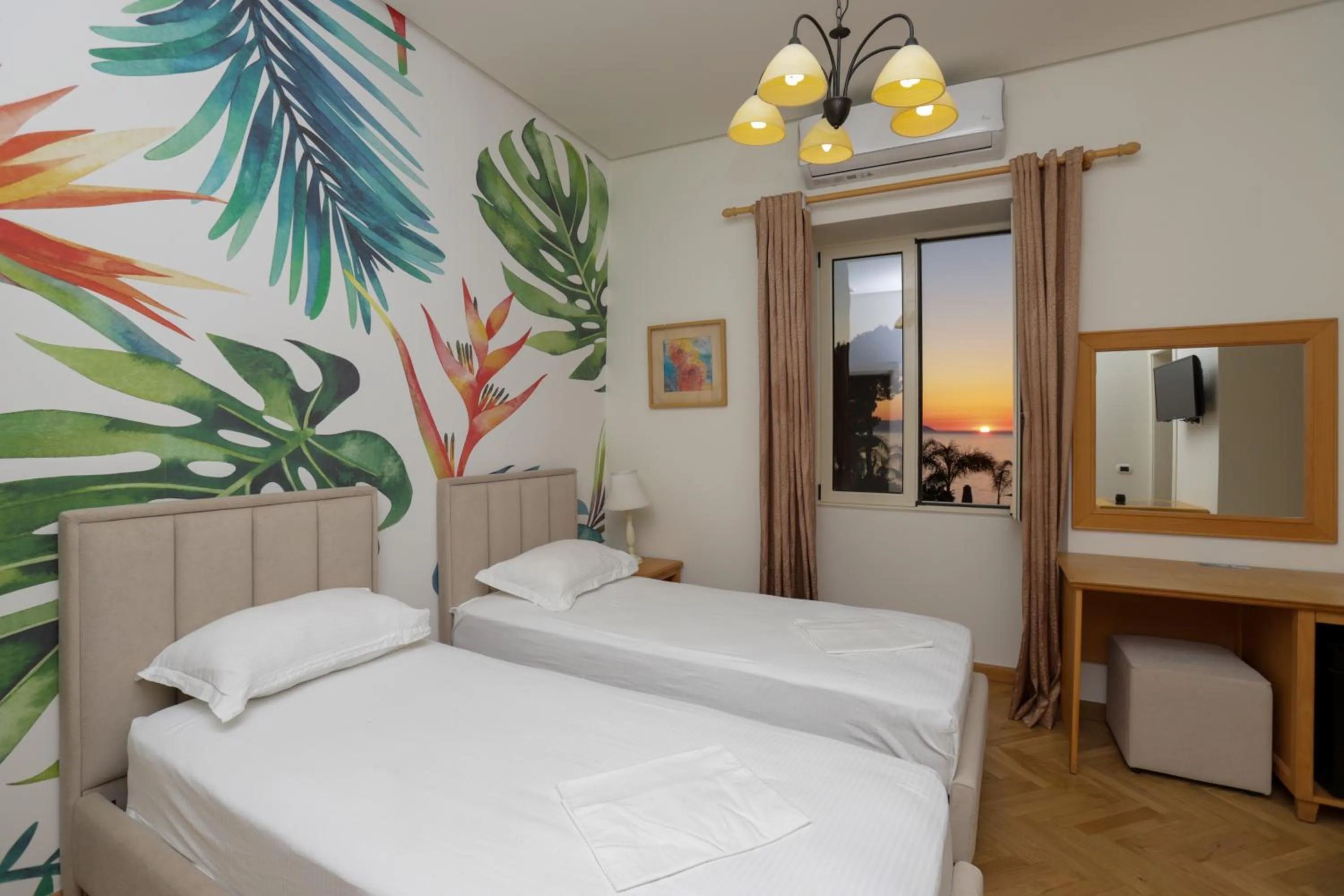 Bedroom in Le Palazzine Hotel