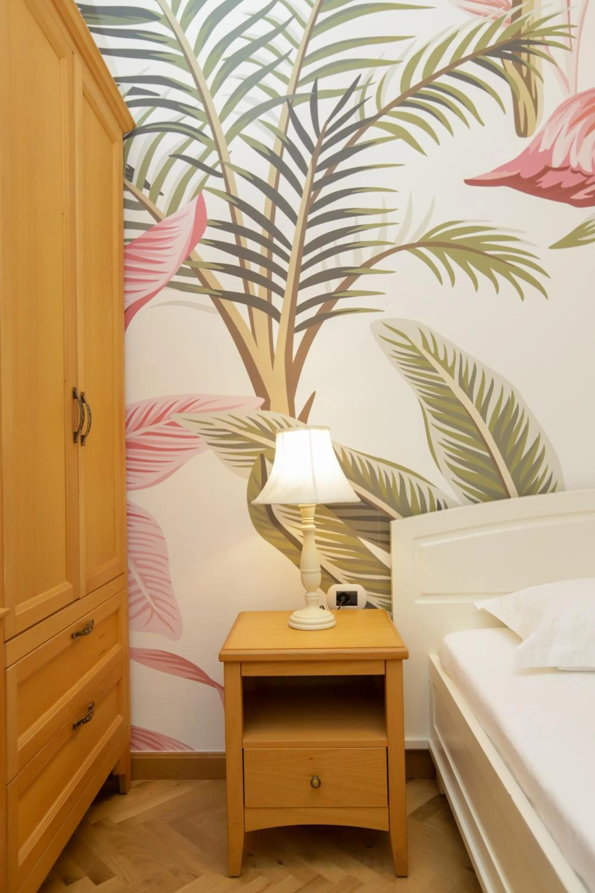 Bedroom in Le Palazzine Hotel