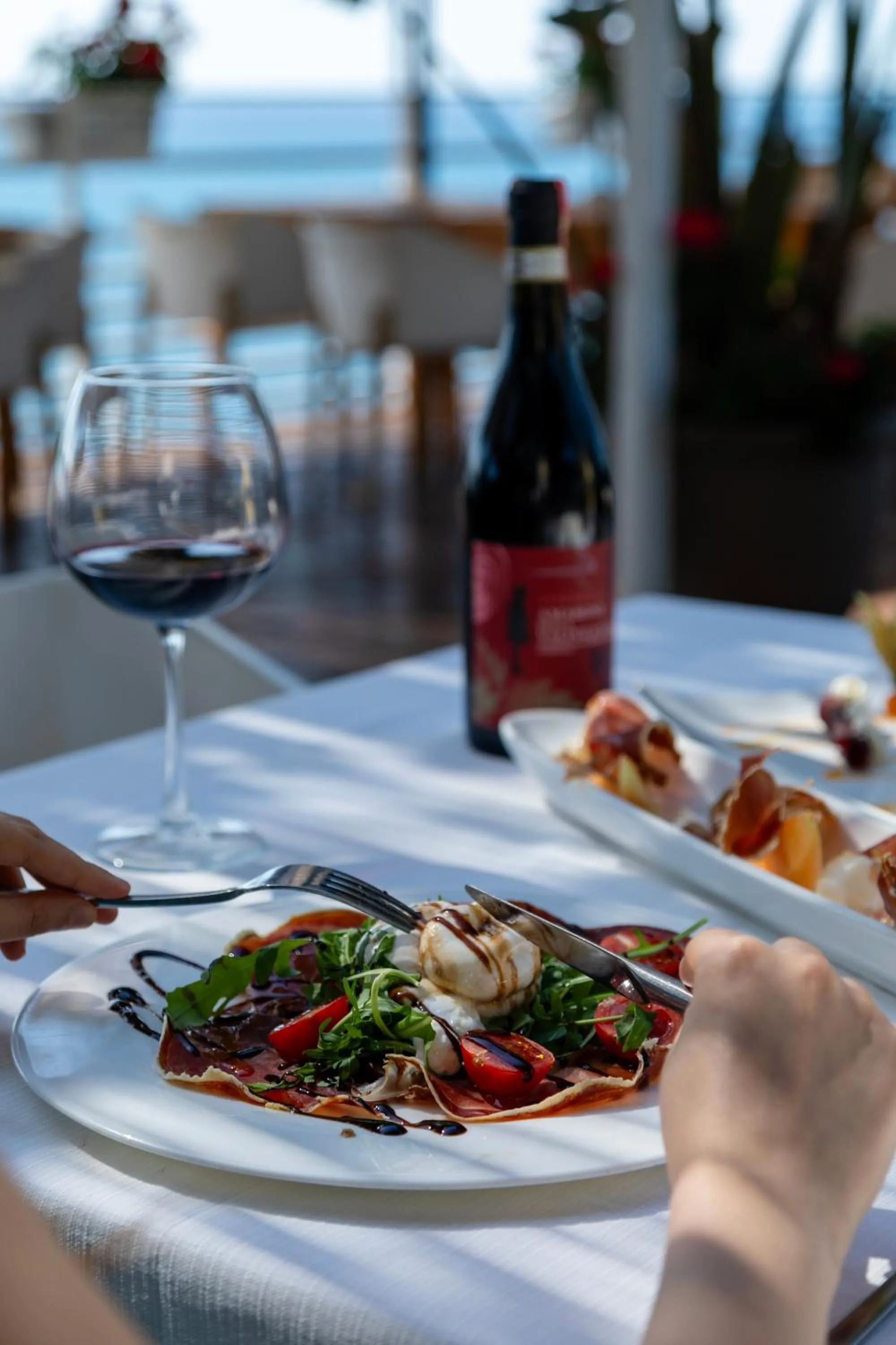 Restaurant/places to eat in Le Palazzine Hotel