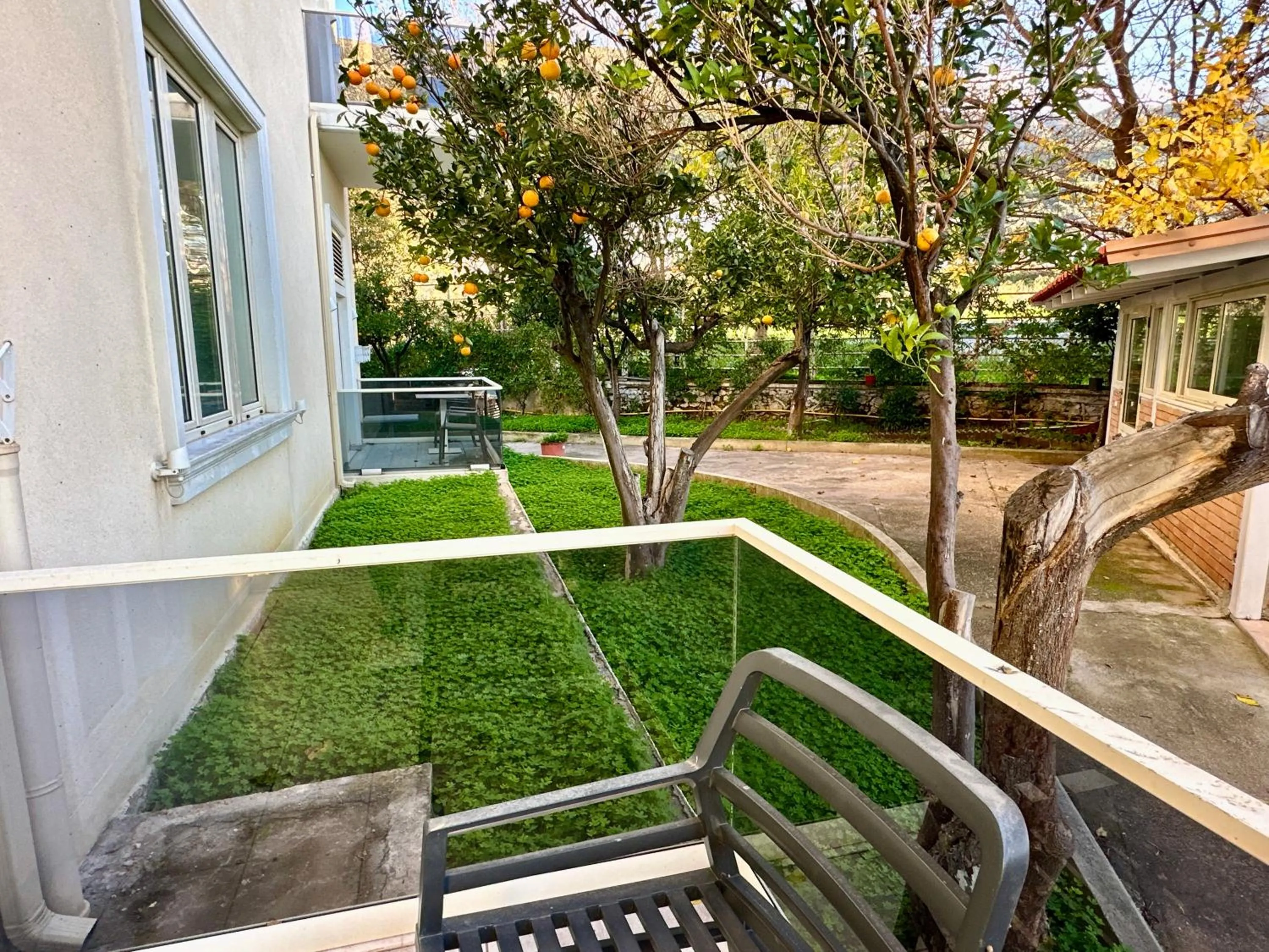Garden in Le Palazzine Hotel