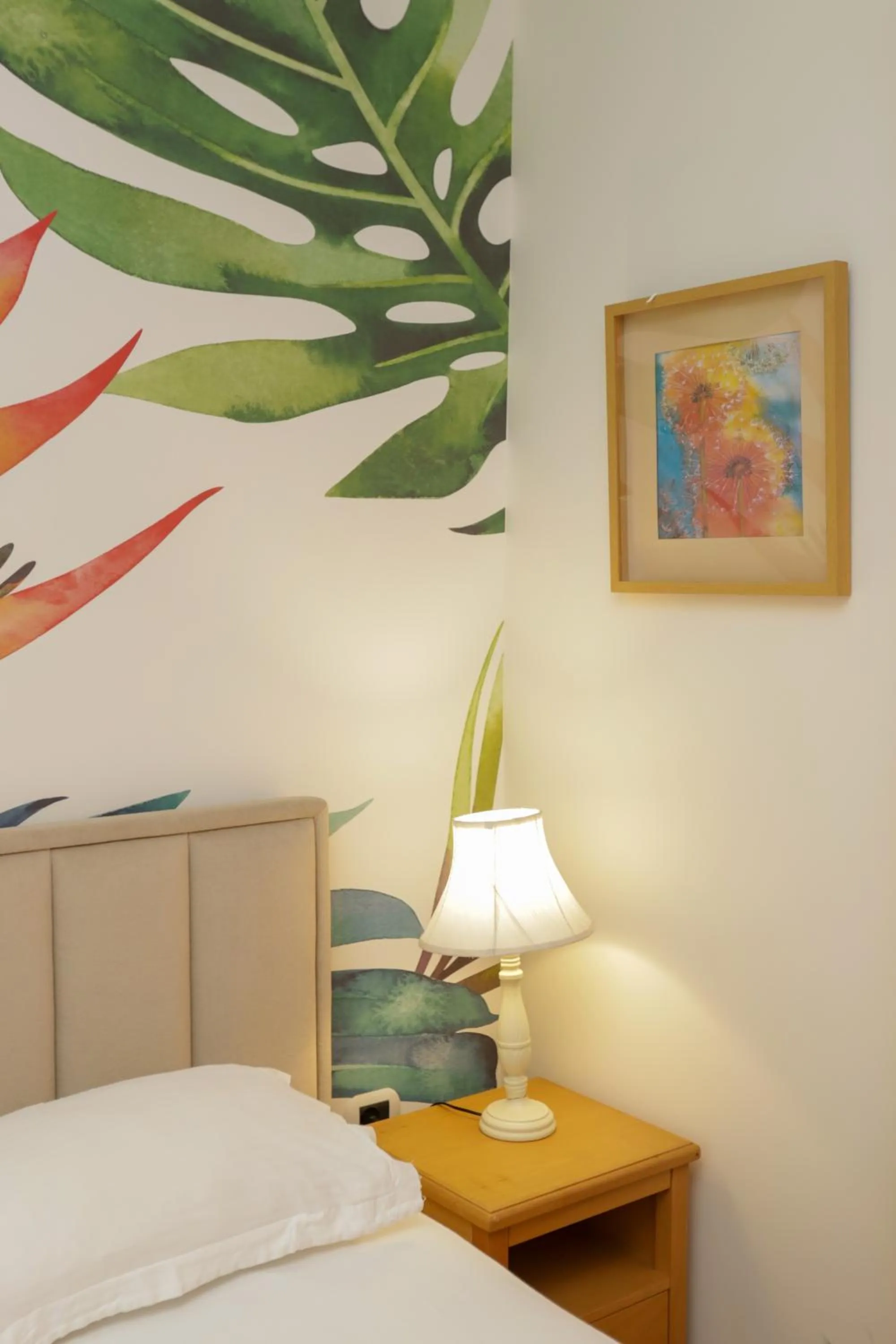 Bedroom in Le Palazzine Hotel