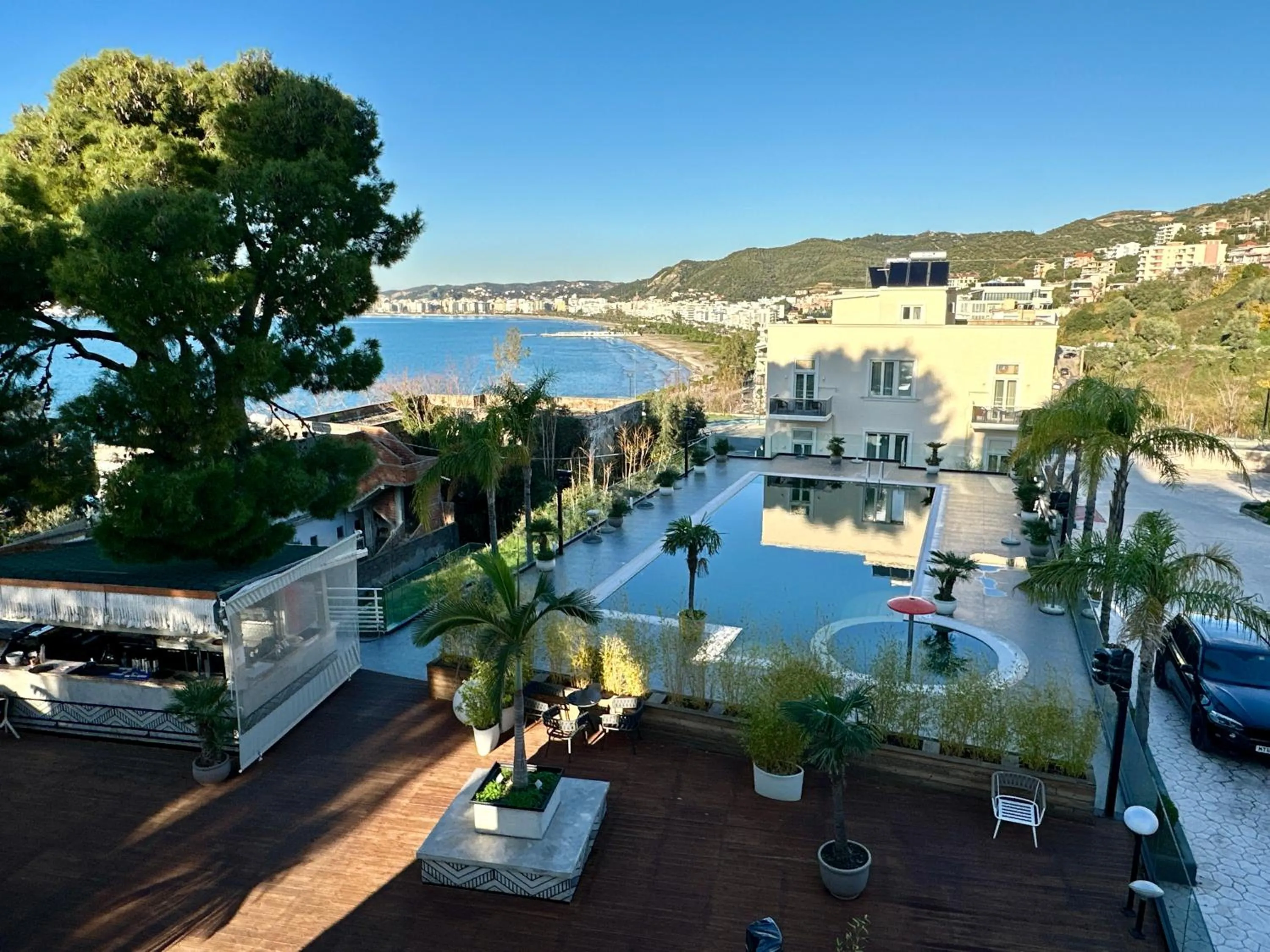 Property building in Le Palazzine Hotel