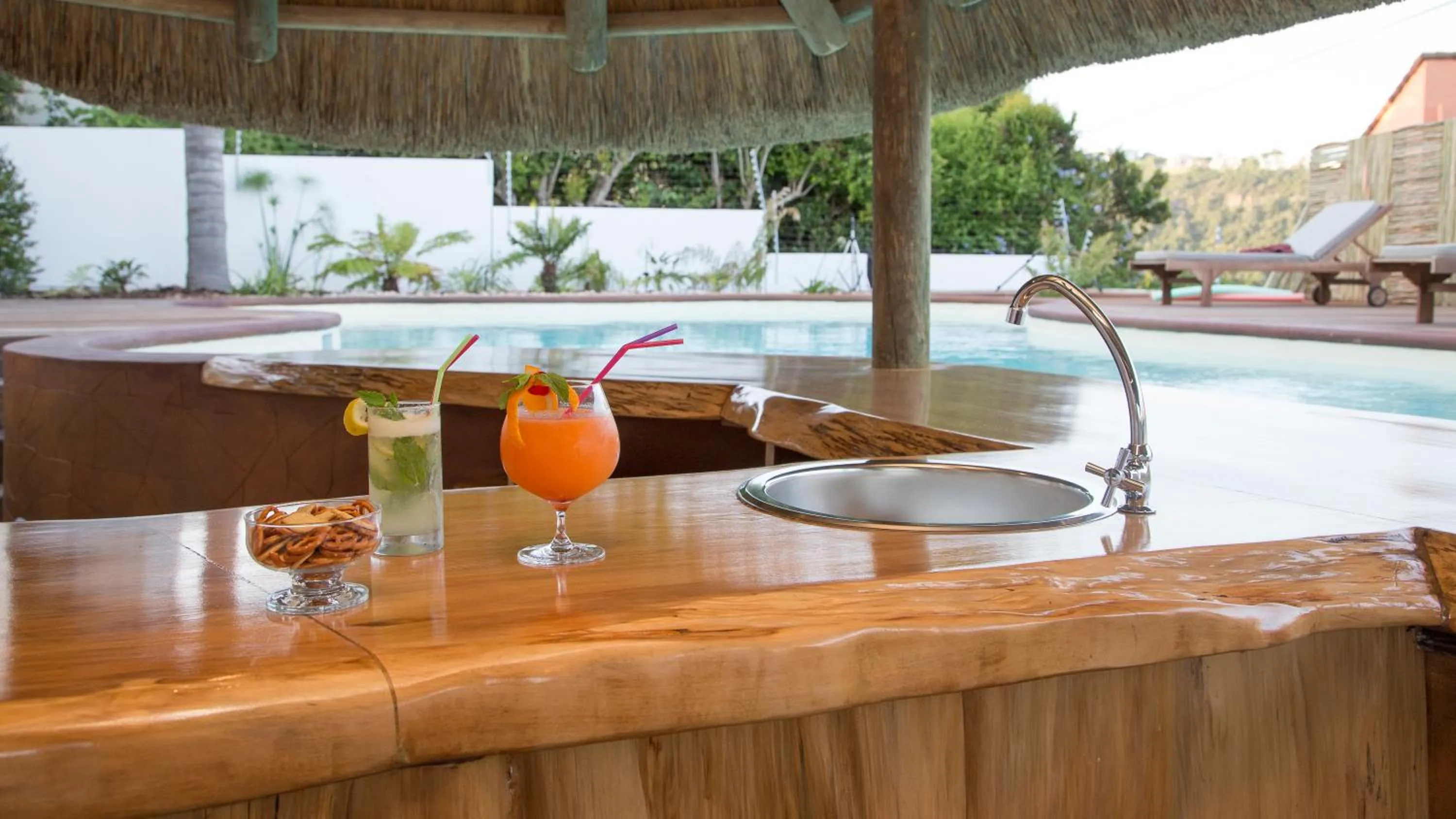 Lounge or bar in Lala Panzi B&B