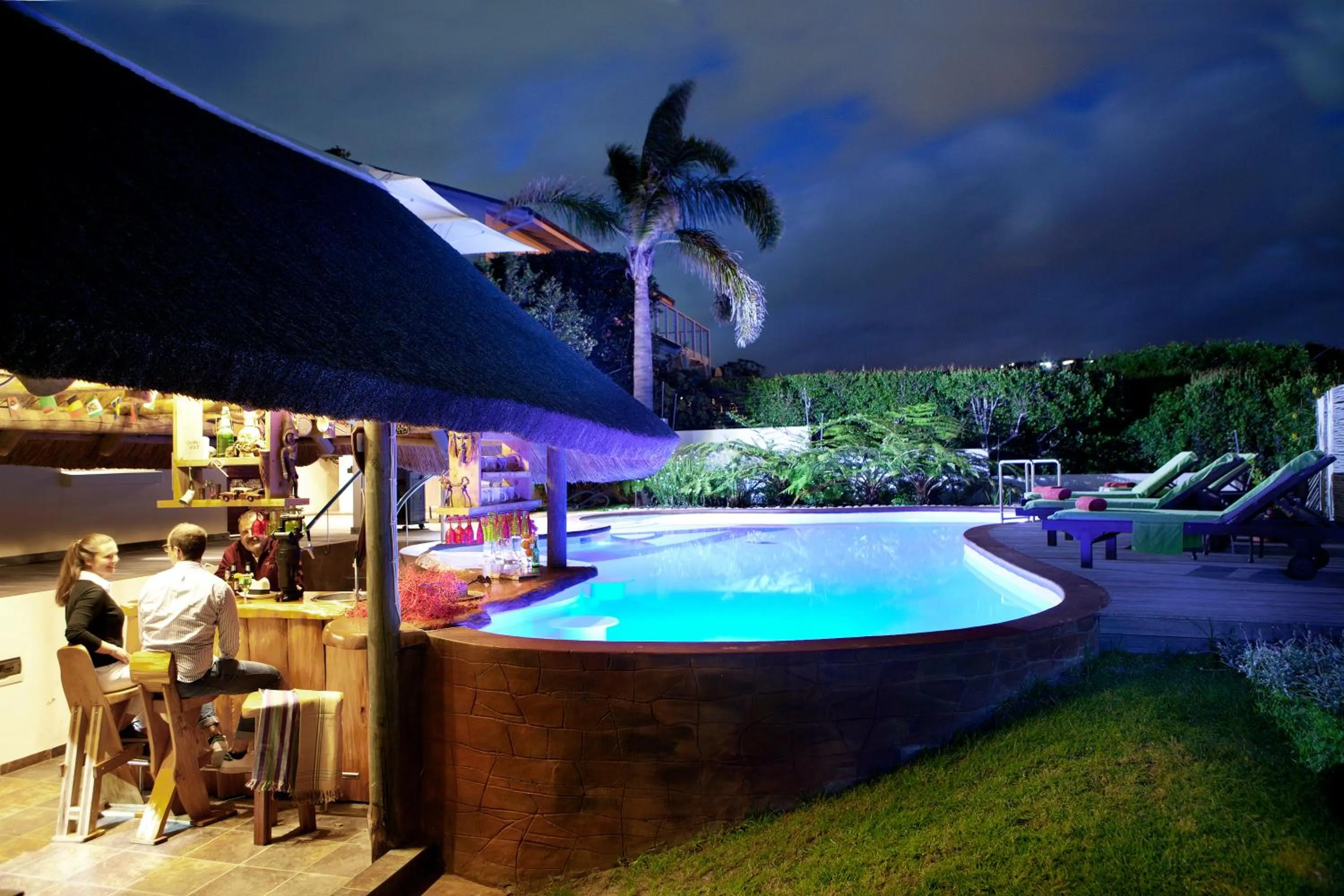 Swimming pool in Lala Panzi B&B