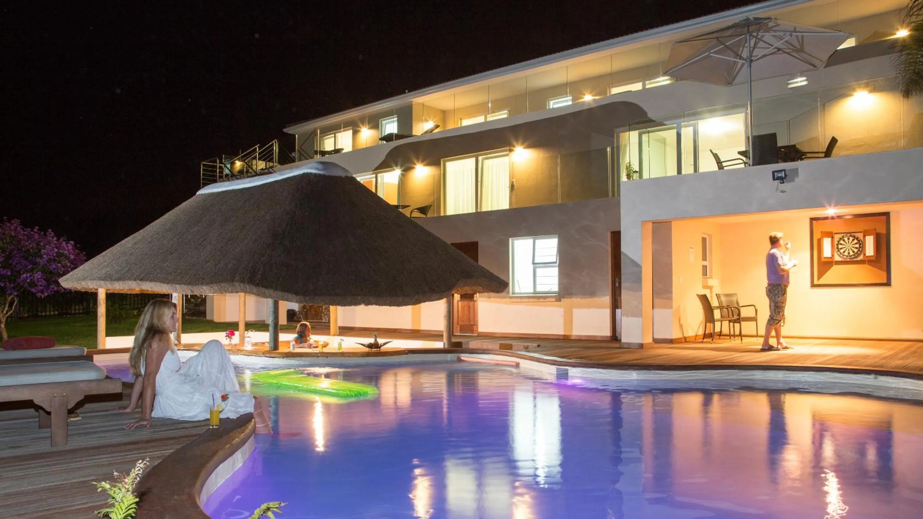 Swimming pool in Lala Panzi B&B