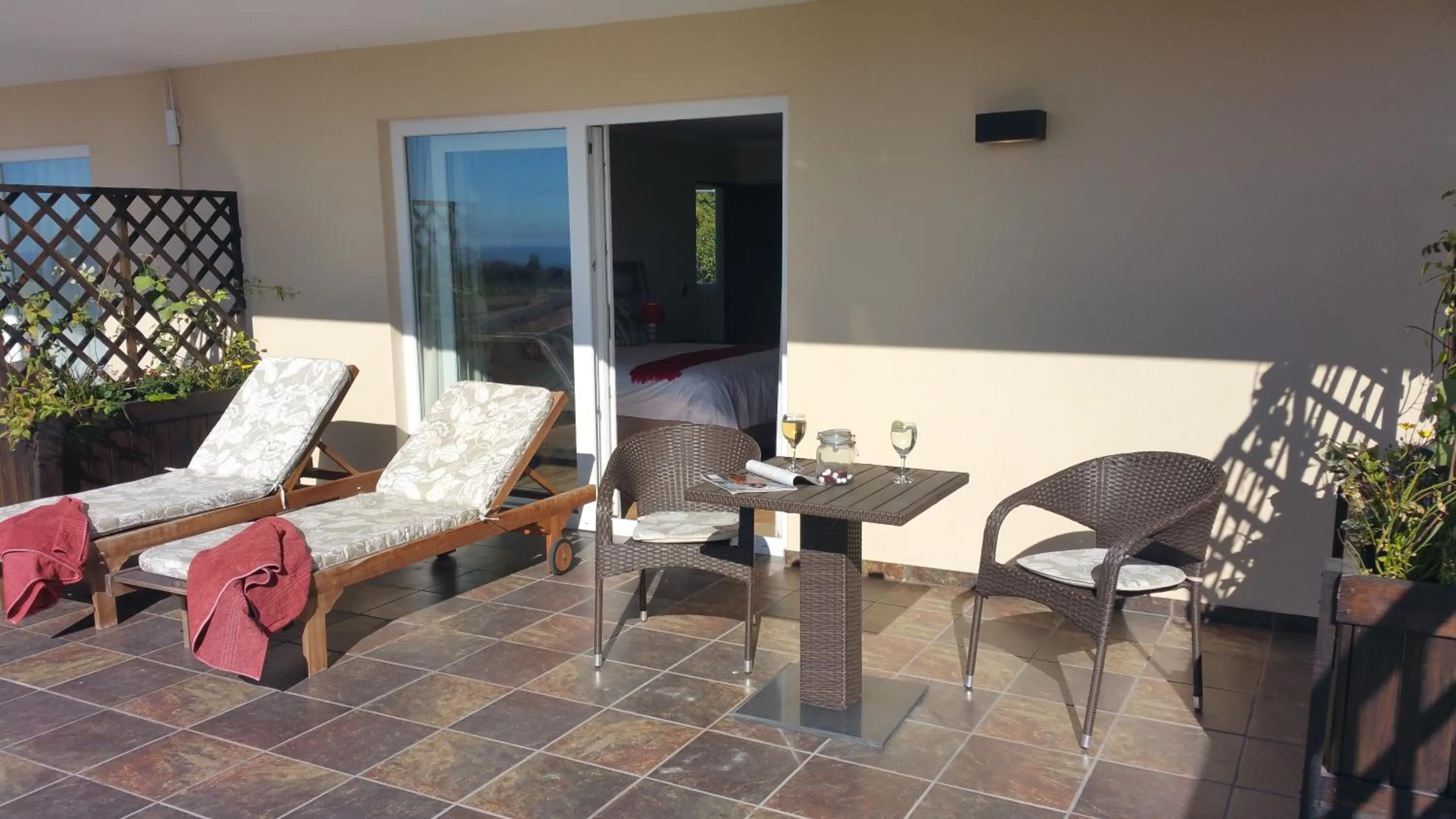 Balcony/Terrace in Lala Panzi B&B