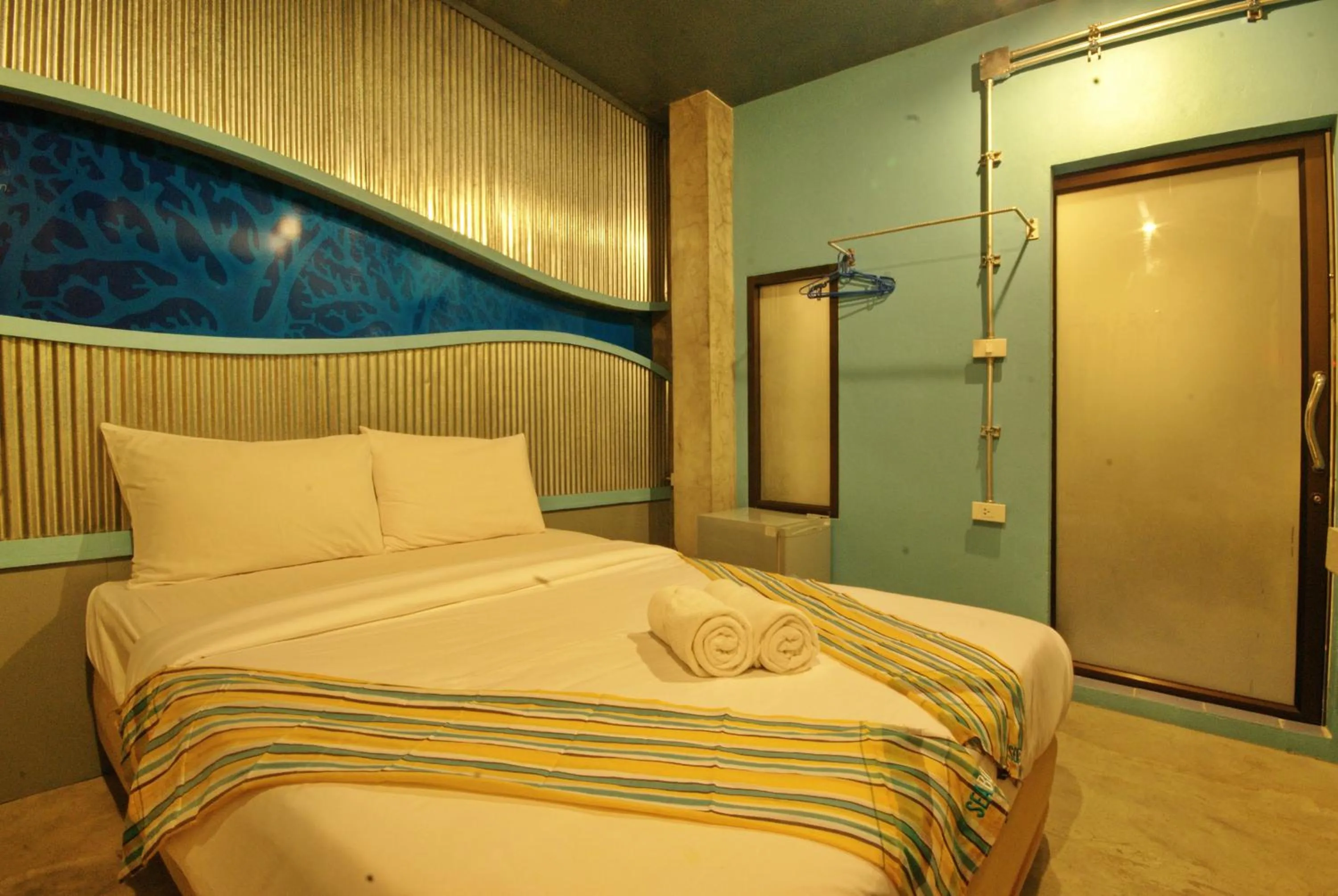 Bed in Seabox Khaolak Hostel