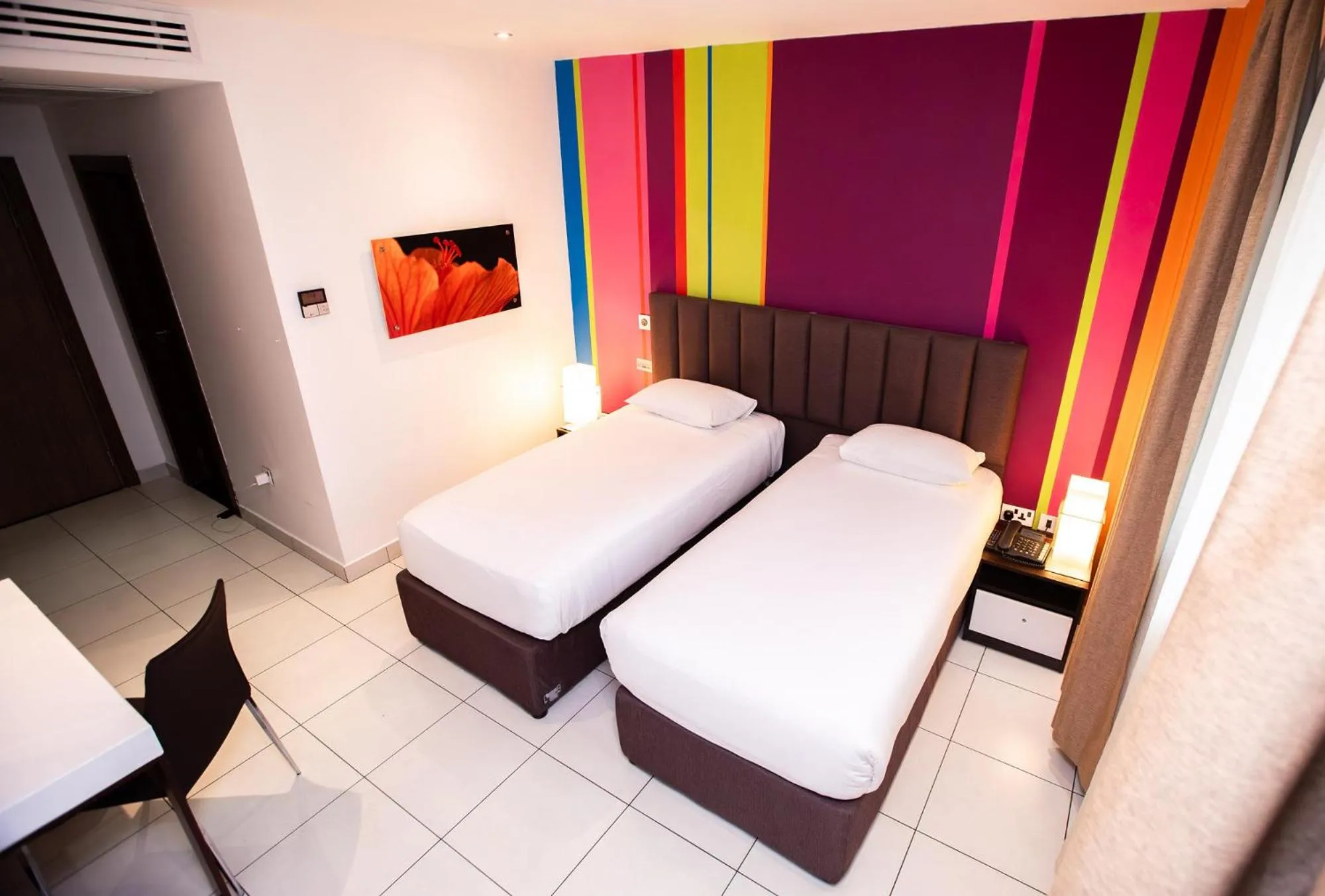 Bed in Ibis Styles Accra Airport