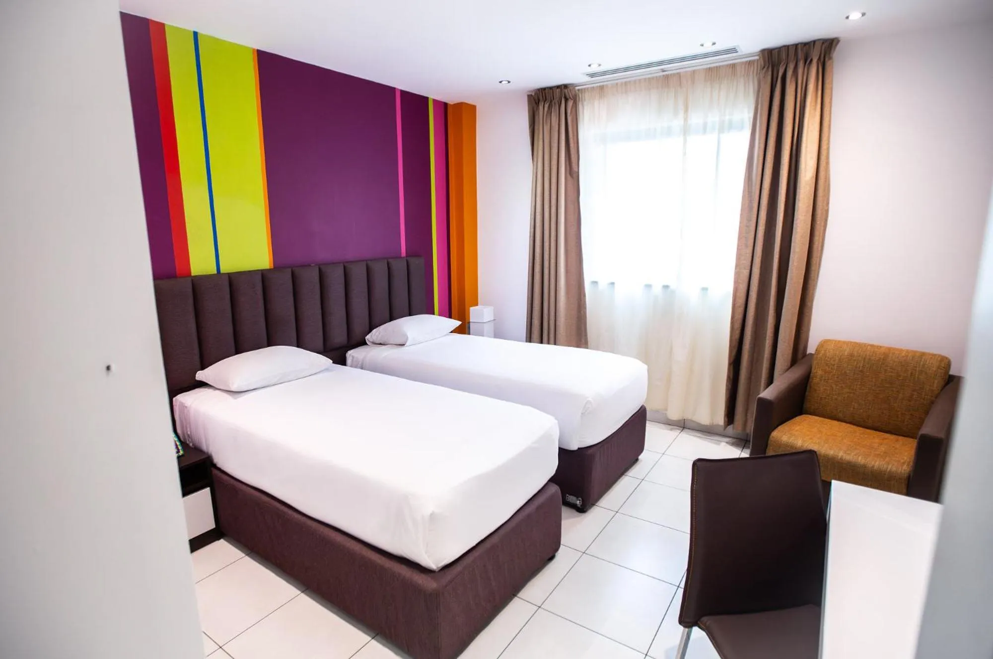 Bed in Ibis Styles Accra Airport