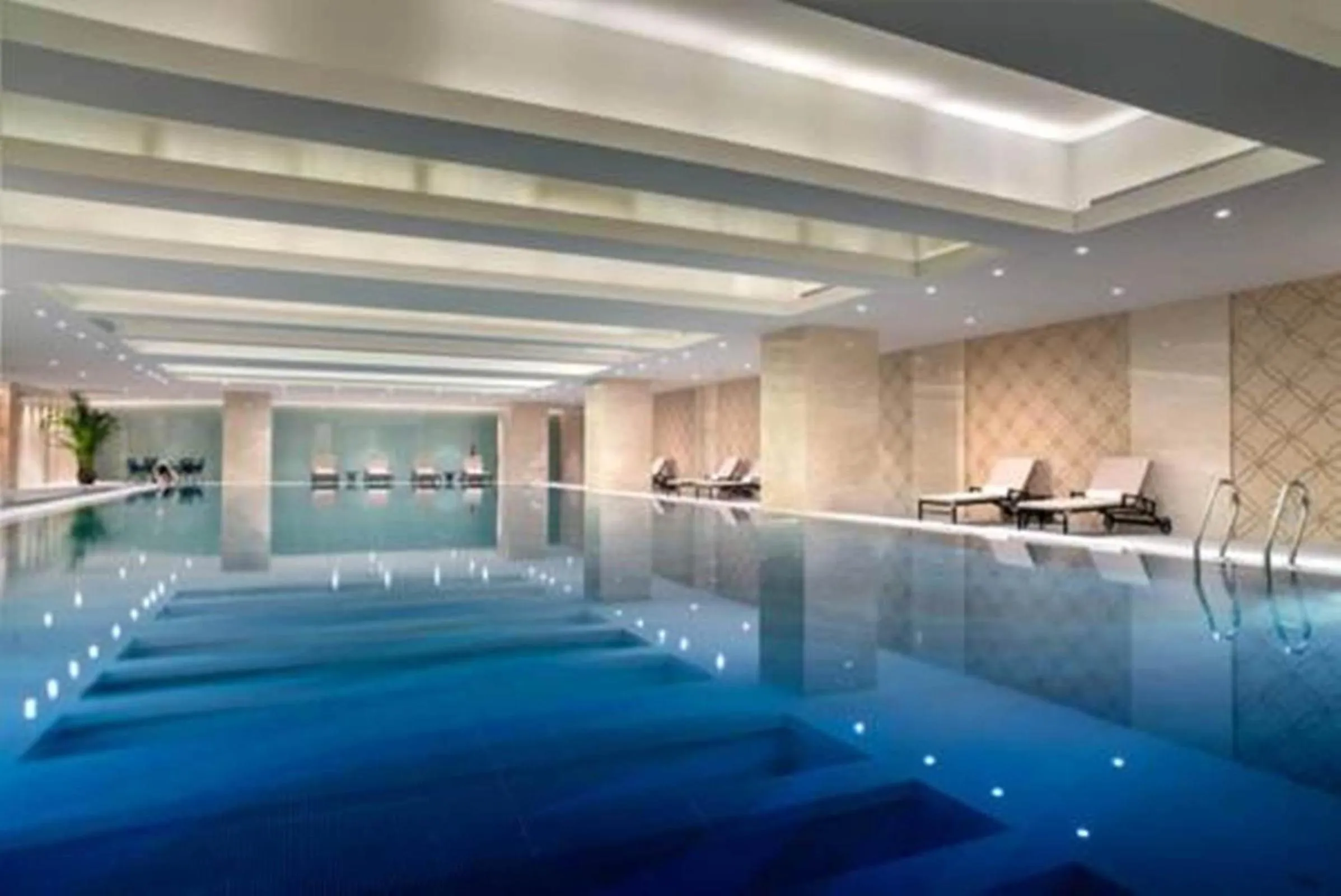 Swimming pool in Sofitel Lianyungang Suning