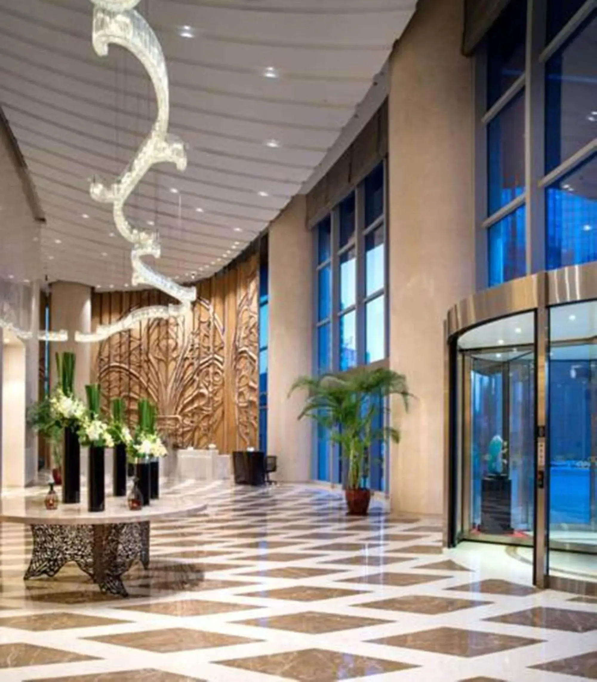 Lobby or reception in Sofitel Lianyungang Suning Lobby or reception in Sofitel Lianyungang Suning