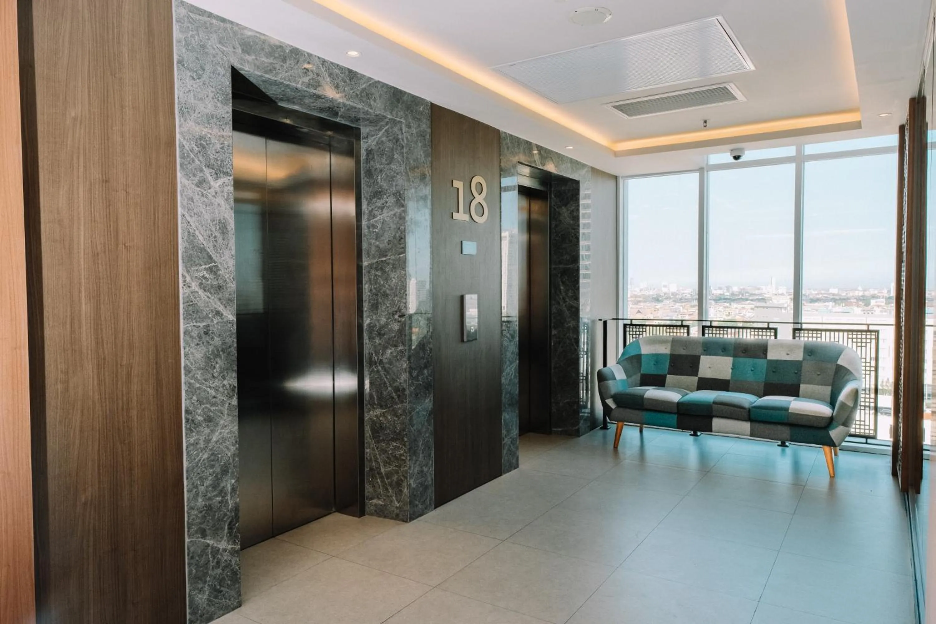 View (from property/room) in Deka Hotel Surabaya HR Muhammad