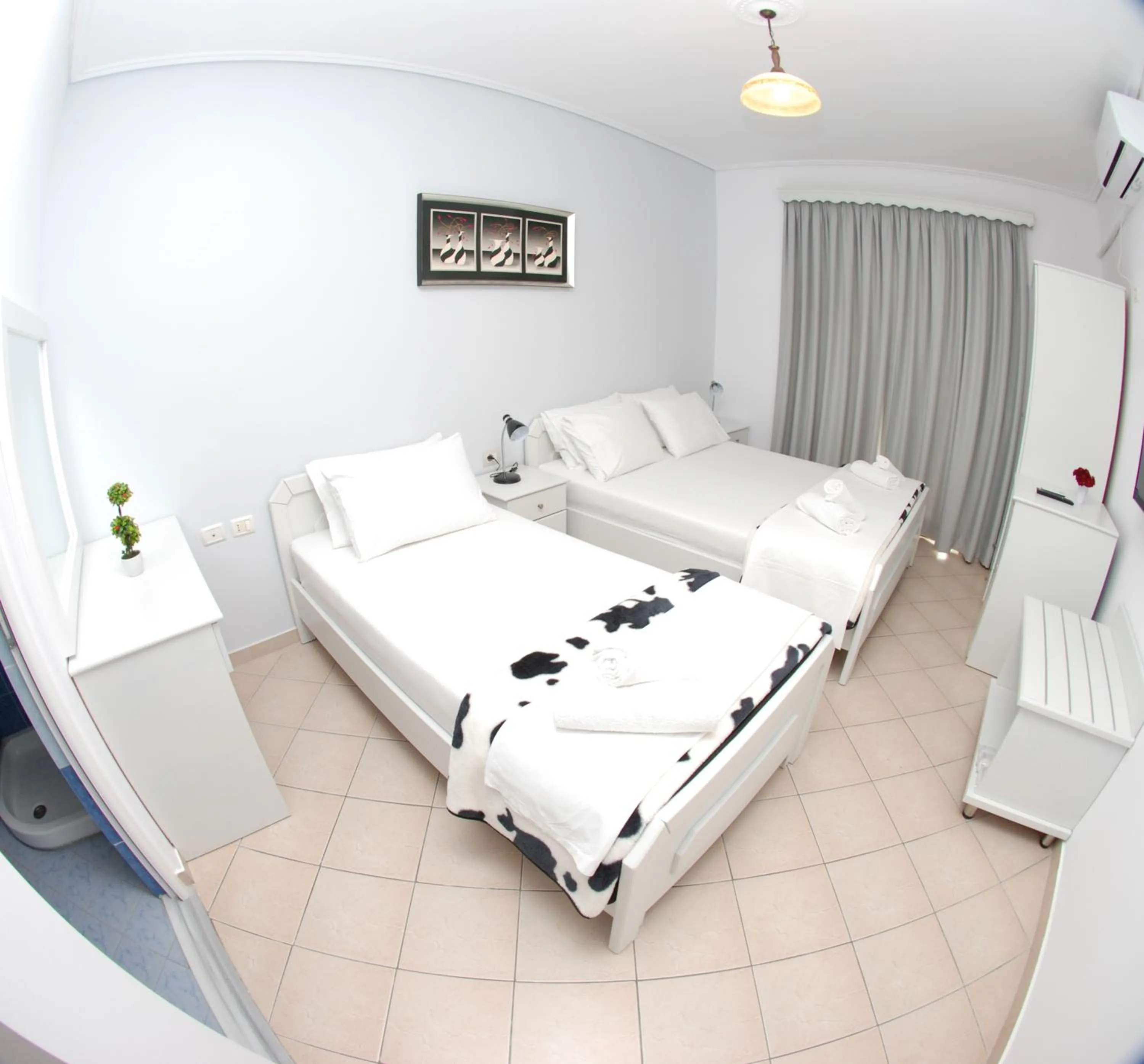 Bed in Hotel MS