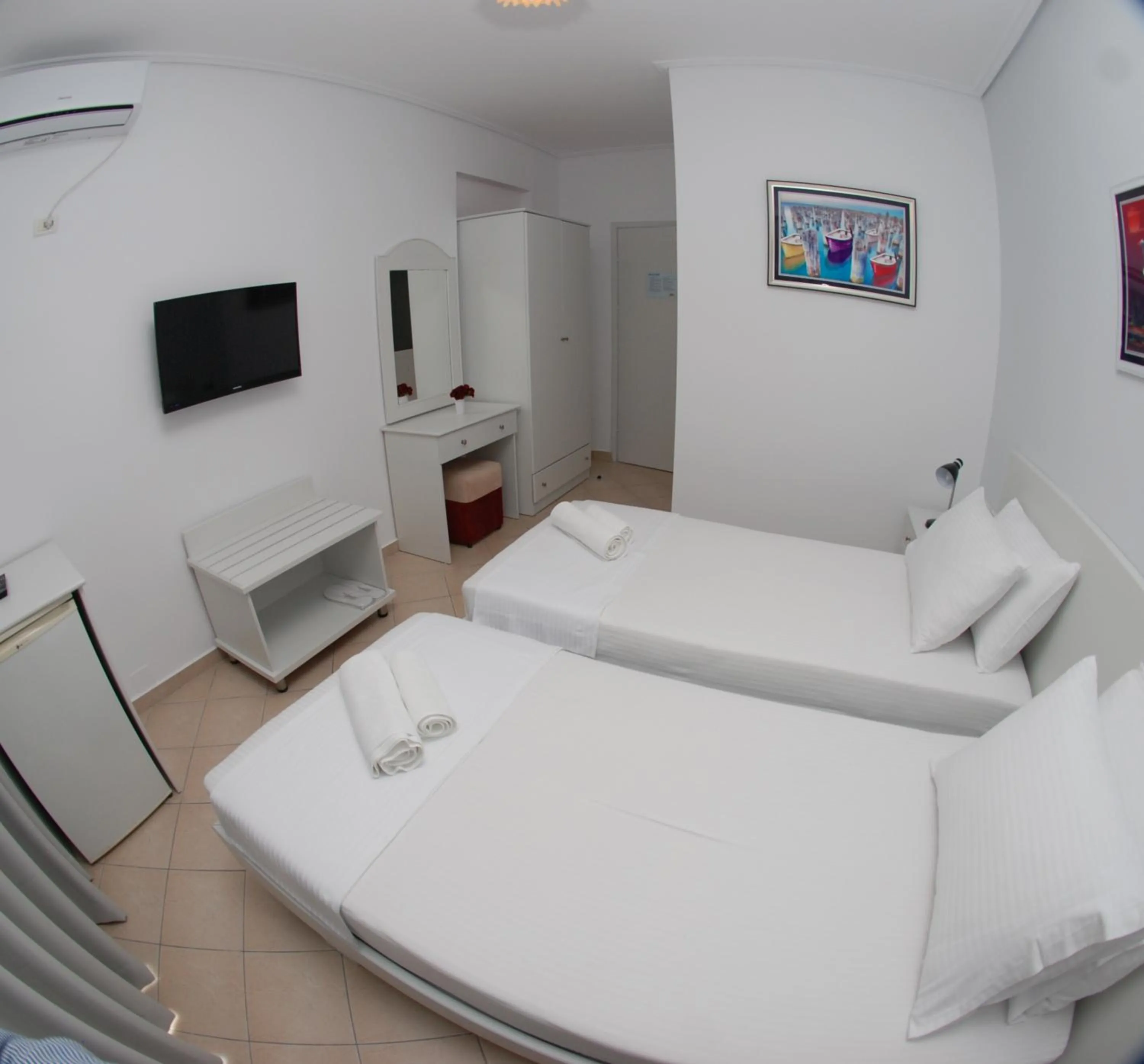 Bed in Hotel MS