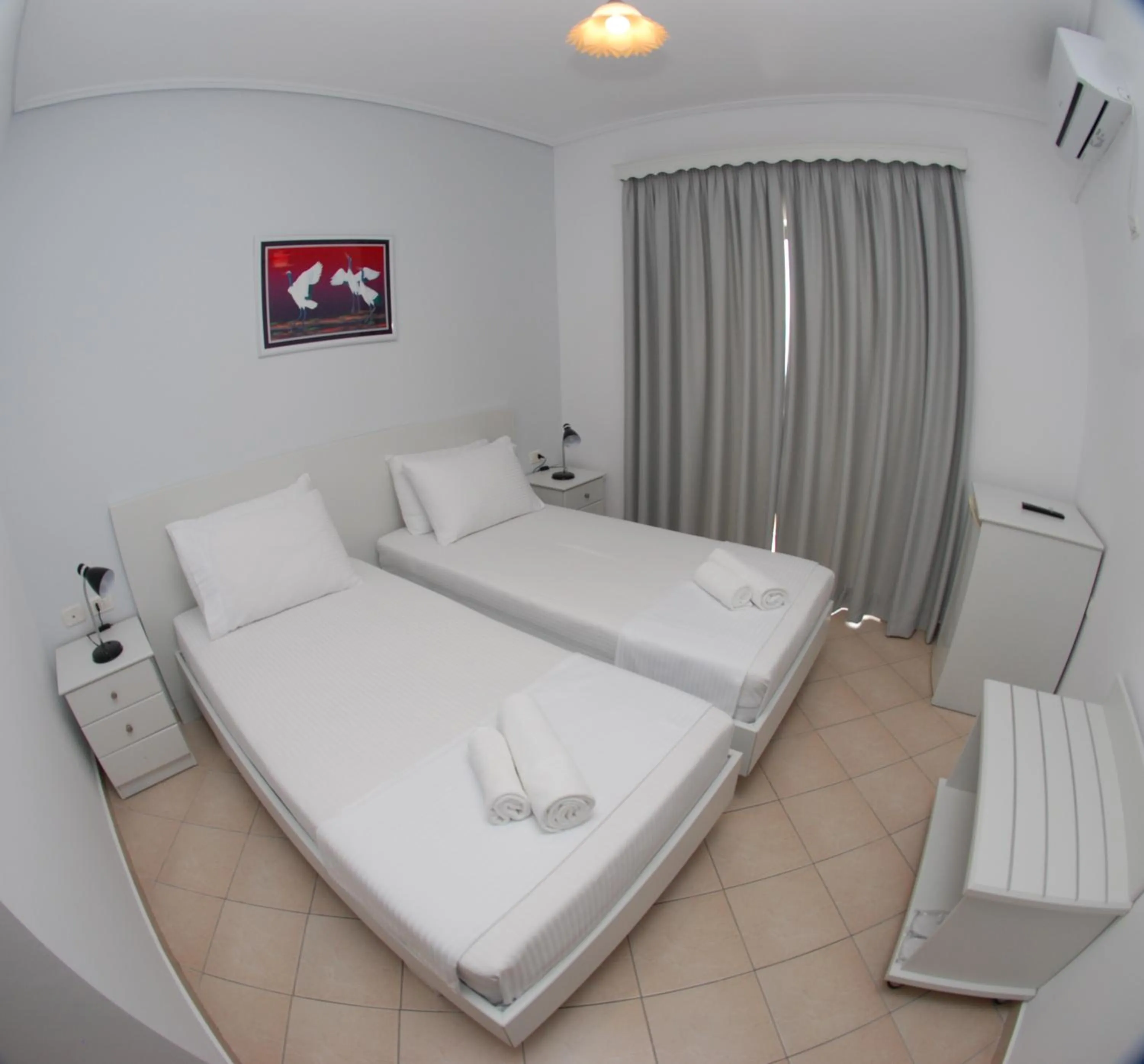 Bed in Hotel MS