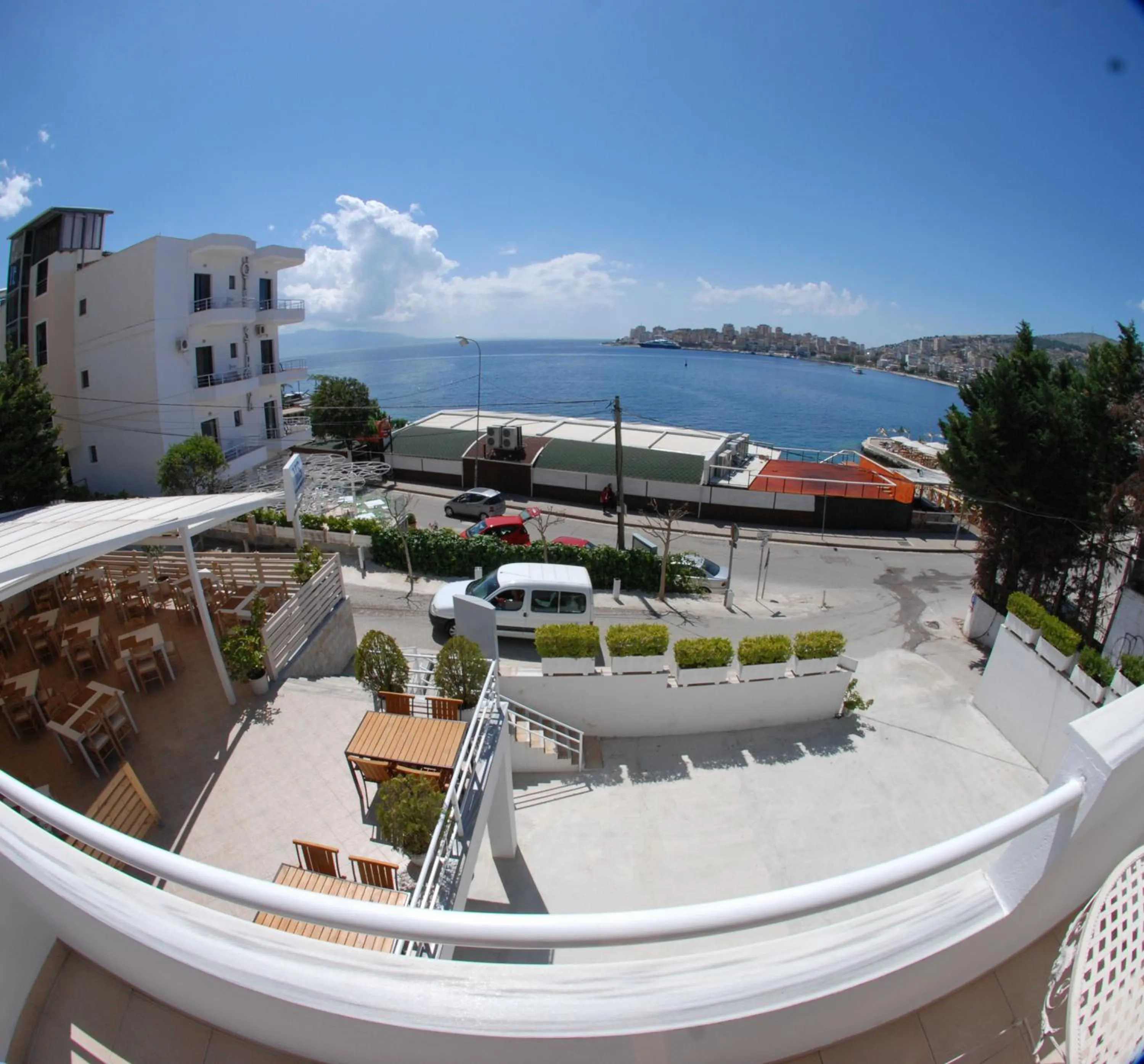 Balcony/Terrace in Hotel MS