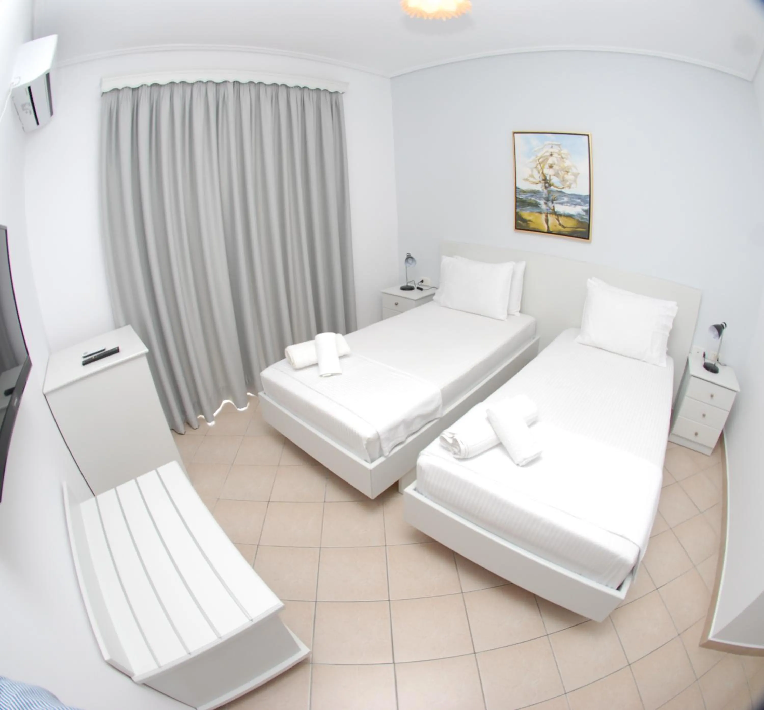 Bed in Hotel MS