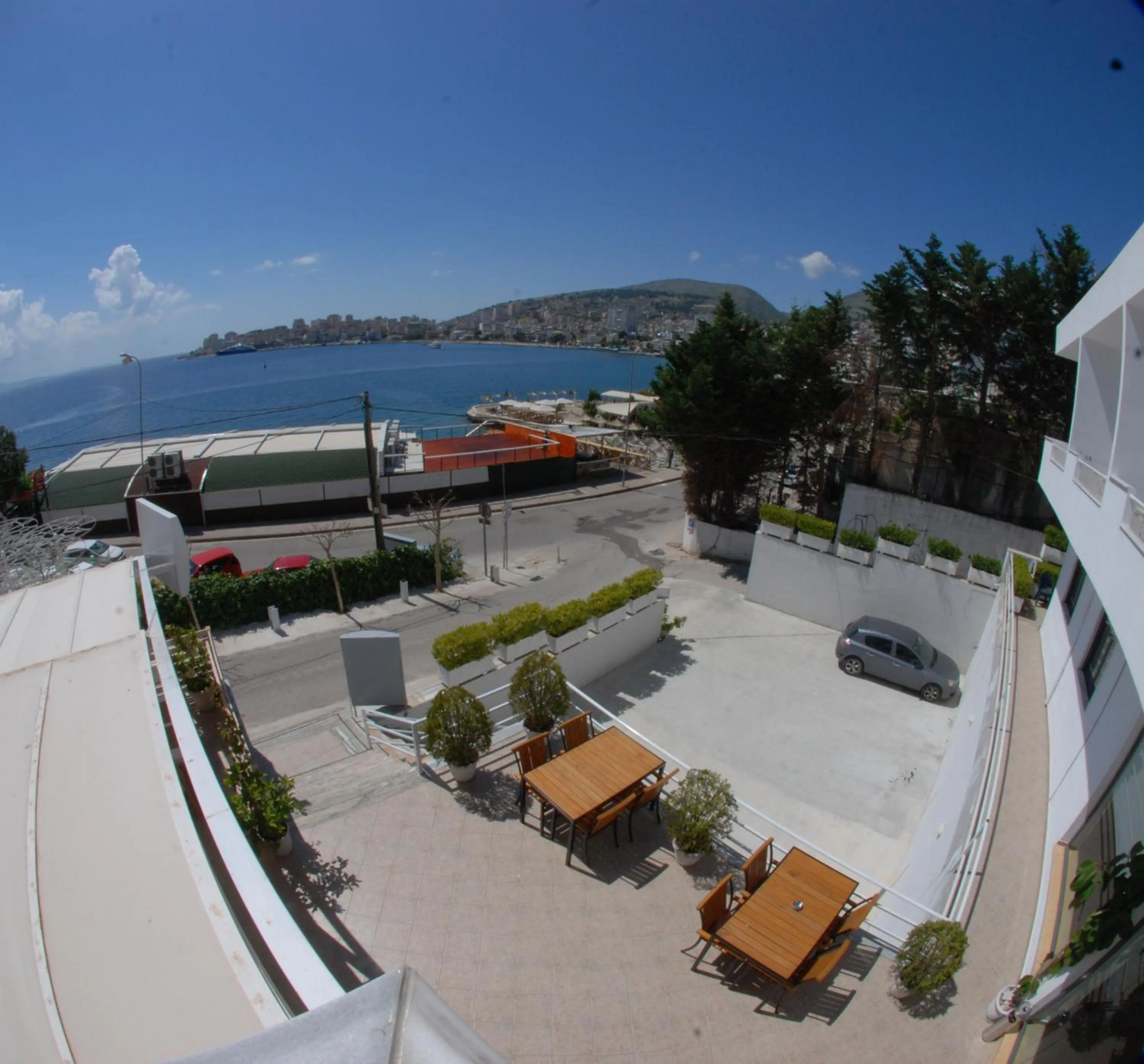 City view in Hotel MS