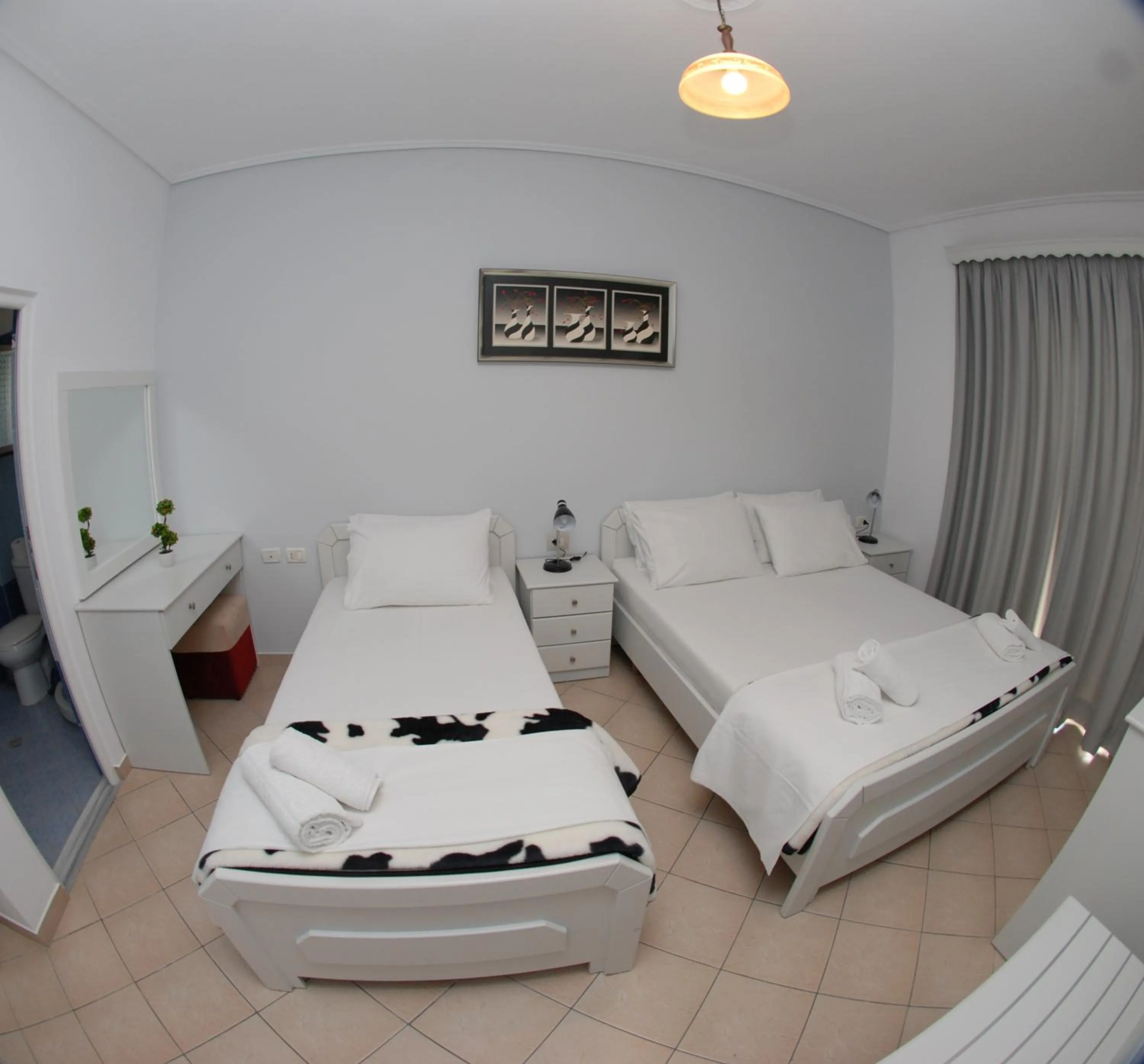 Bed in Hotel MS